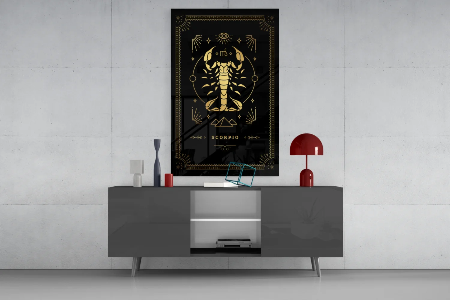 Cancer Glass Wall Art - Image 8