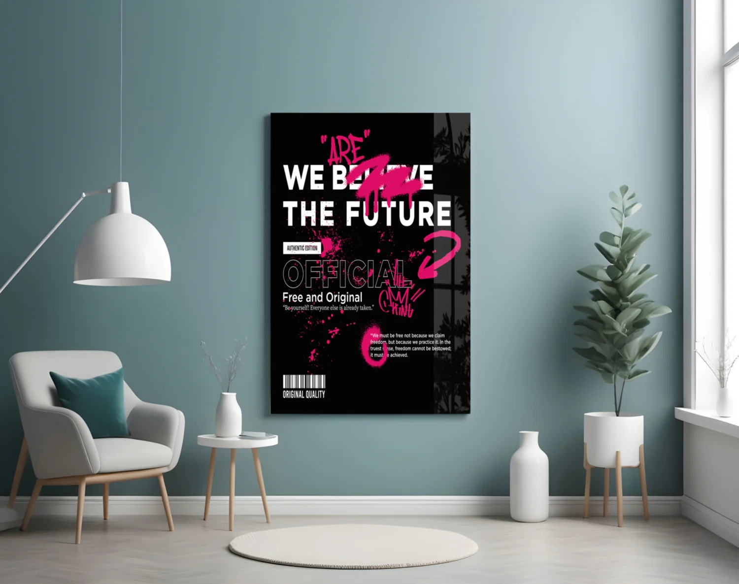 Future Glass Wall Art - Image 4