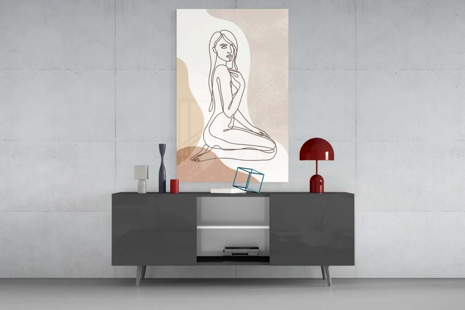 Woman's Art Glass Wall Art - Image 8