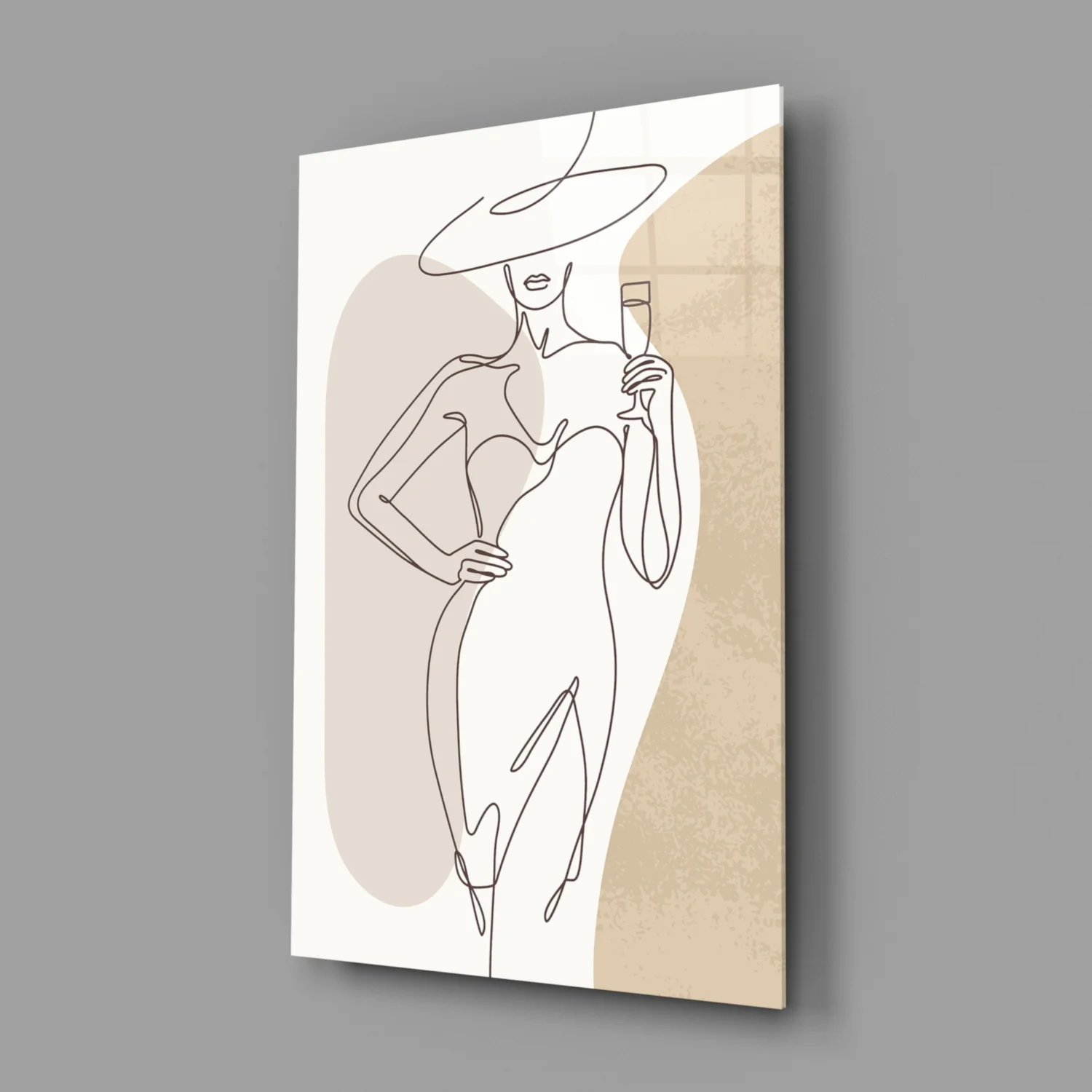 Woman's Art Glass Wall Art - Image 2