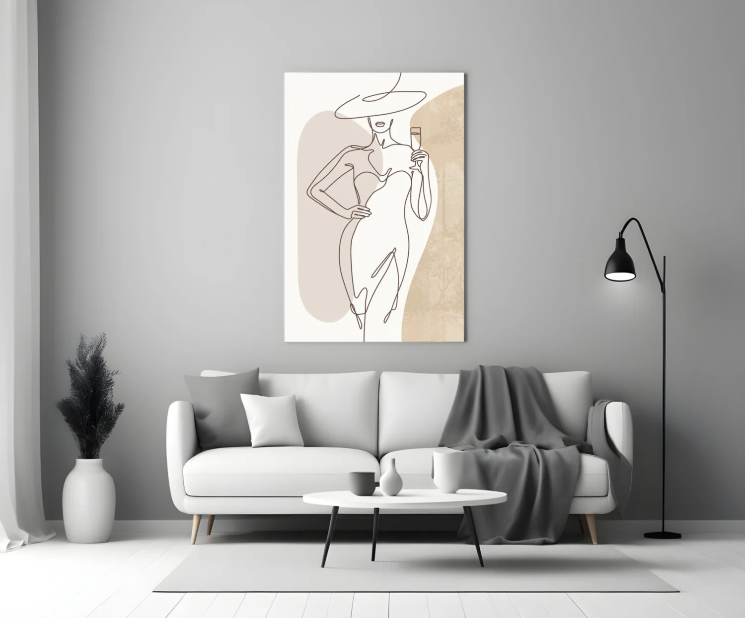 Woman's Art Glass Wall Art - Image 3