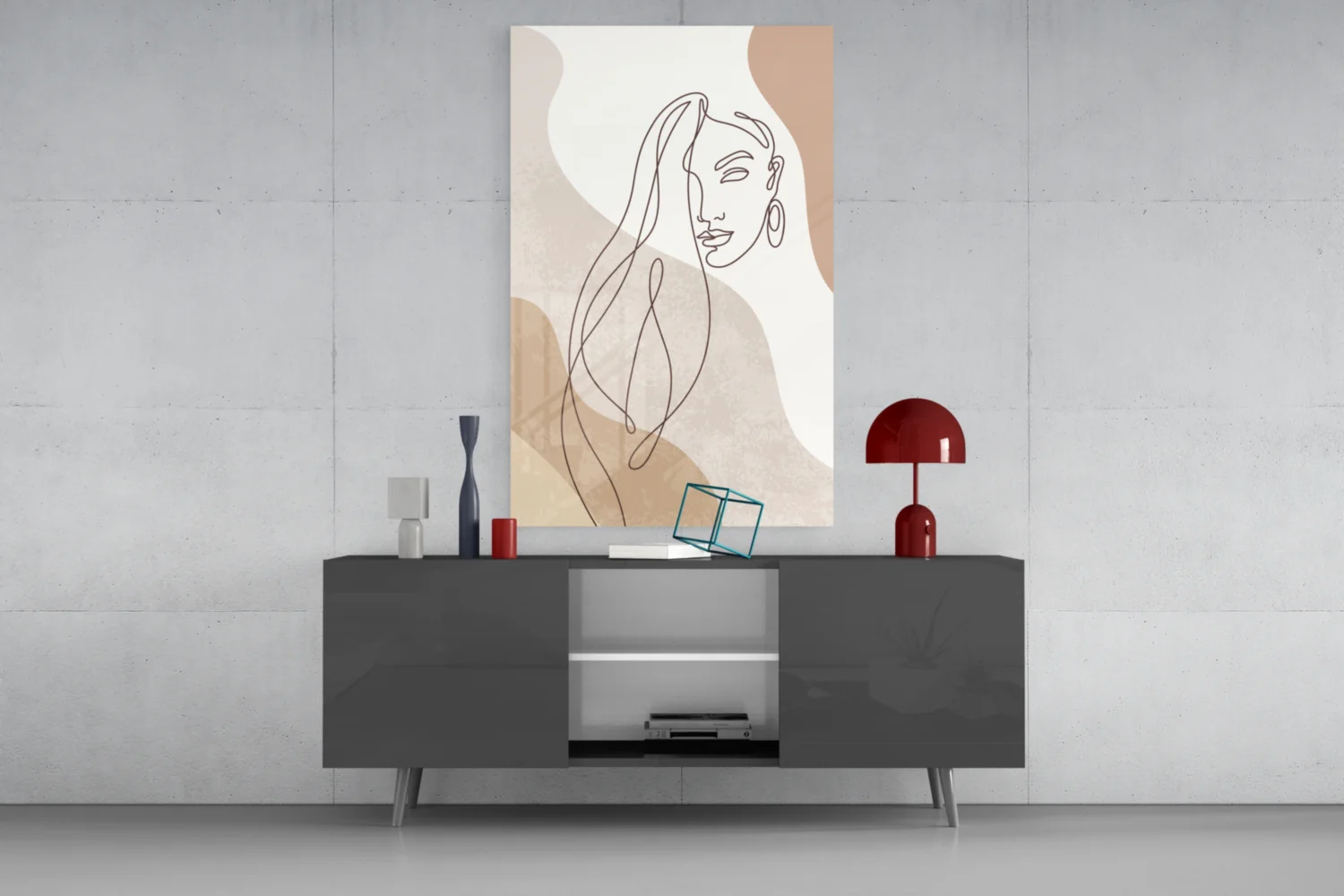 Woman's Art Glass Wall Art - Image 8