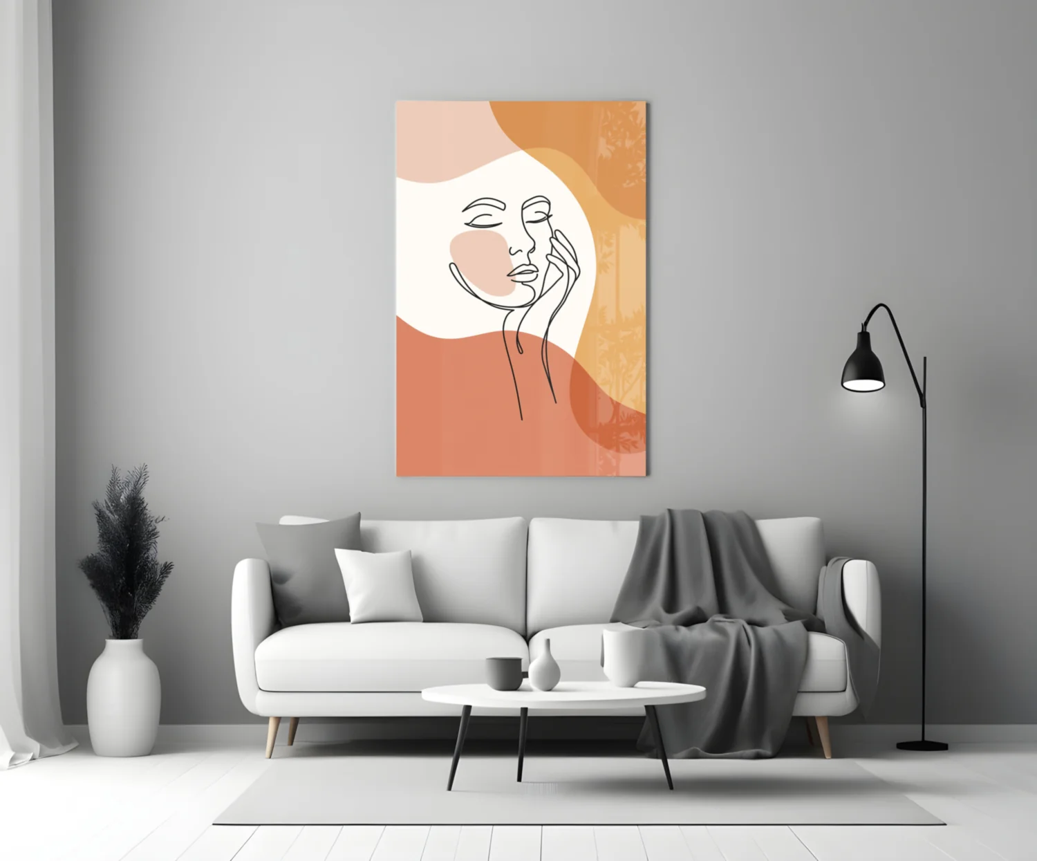 Woman's Art Glass Wall Art - Image 3