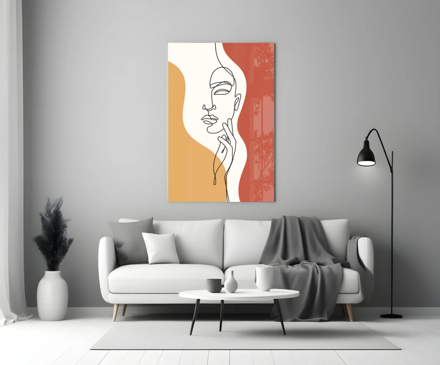 Woman's Art Glass Wall Art - Image 3