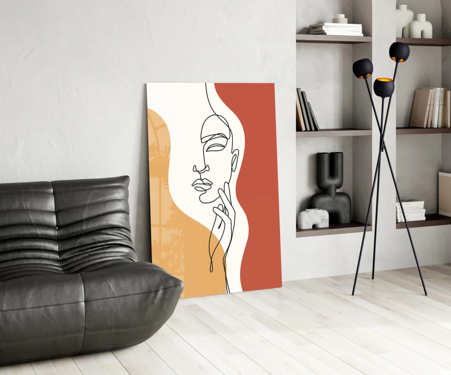 Woman's Art Glass Wall Art - Image 5