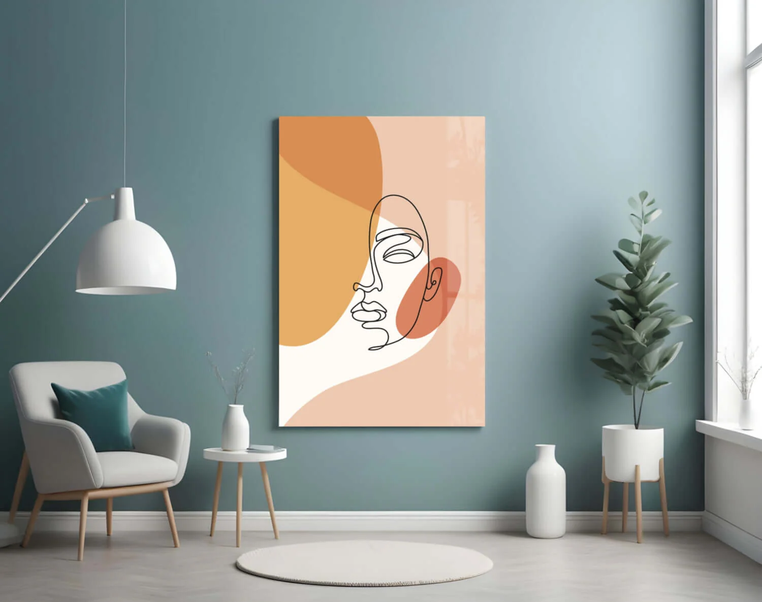 Woman's Art Glass Wall Art - Image 4