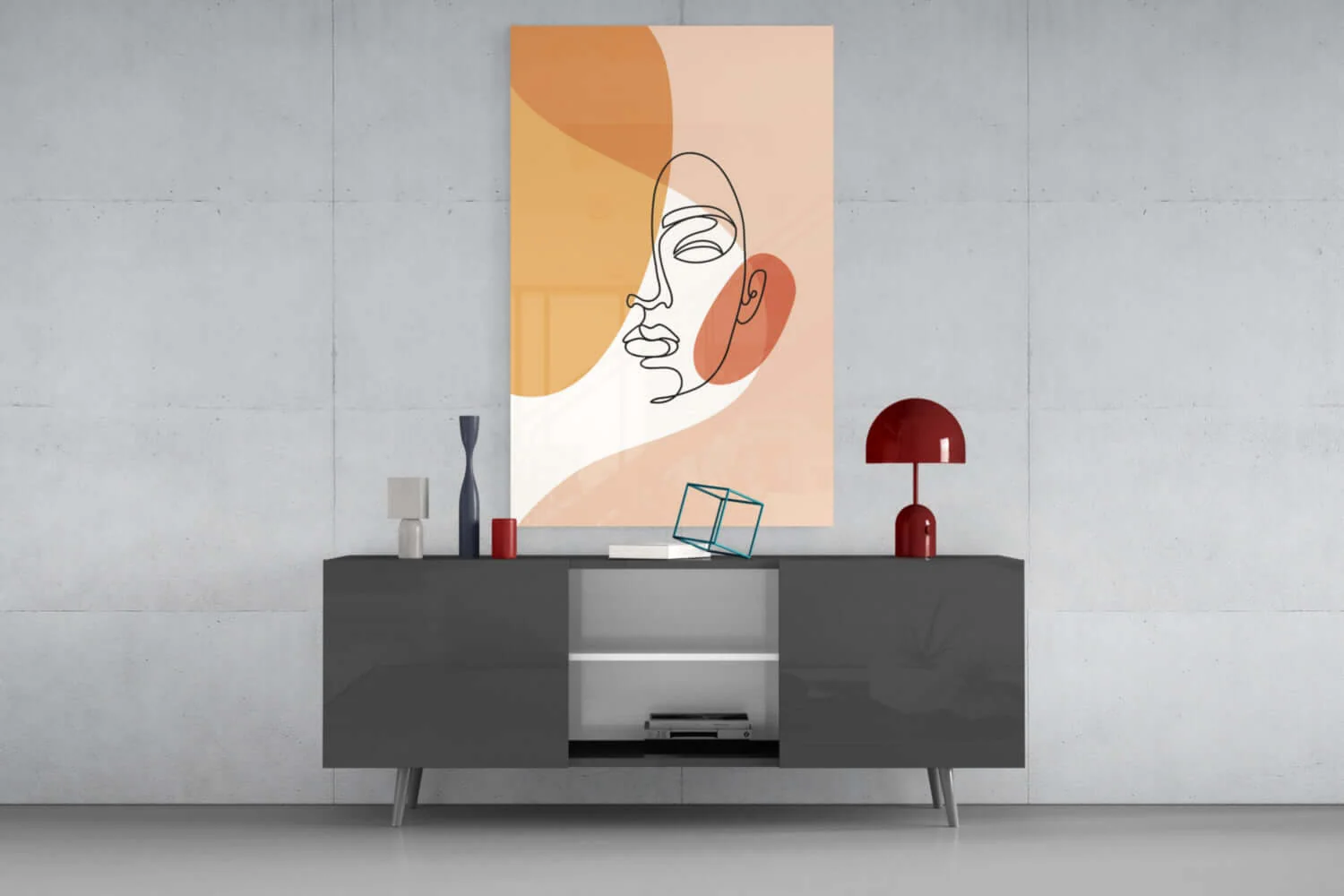 Woman's Art Glass Wall Art - Image 8