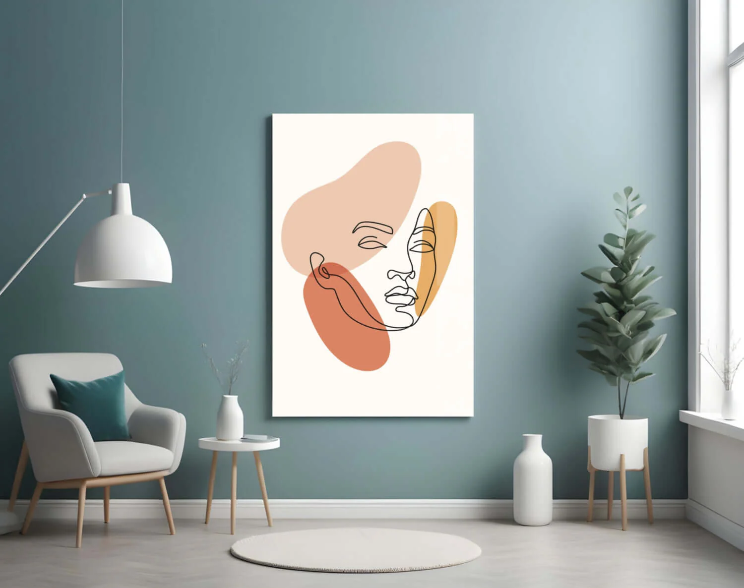 Woman's Art Glass Wall Art - Image 4
