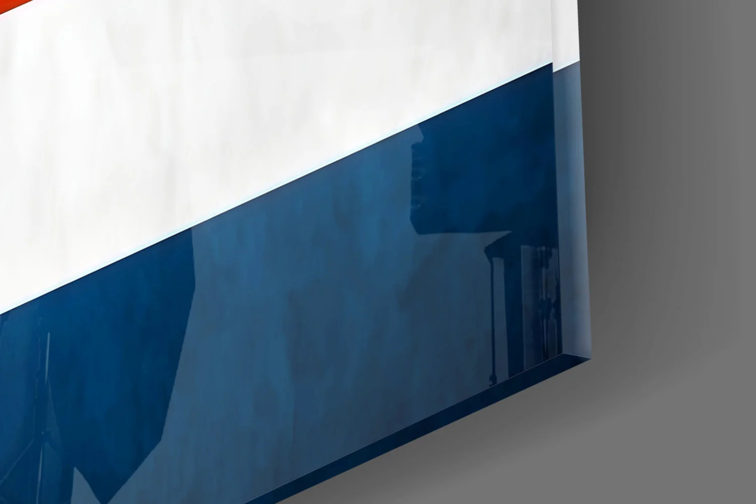 Thailand Flag Wall Art Glass Wall Art - Image 3