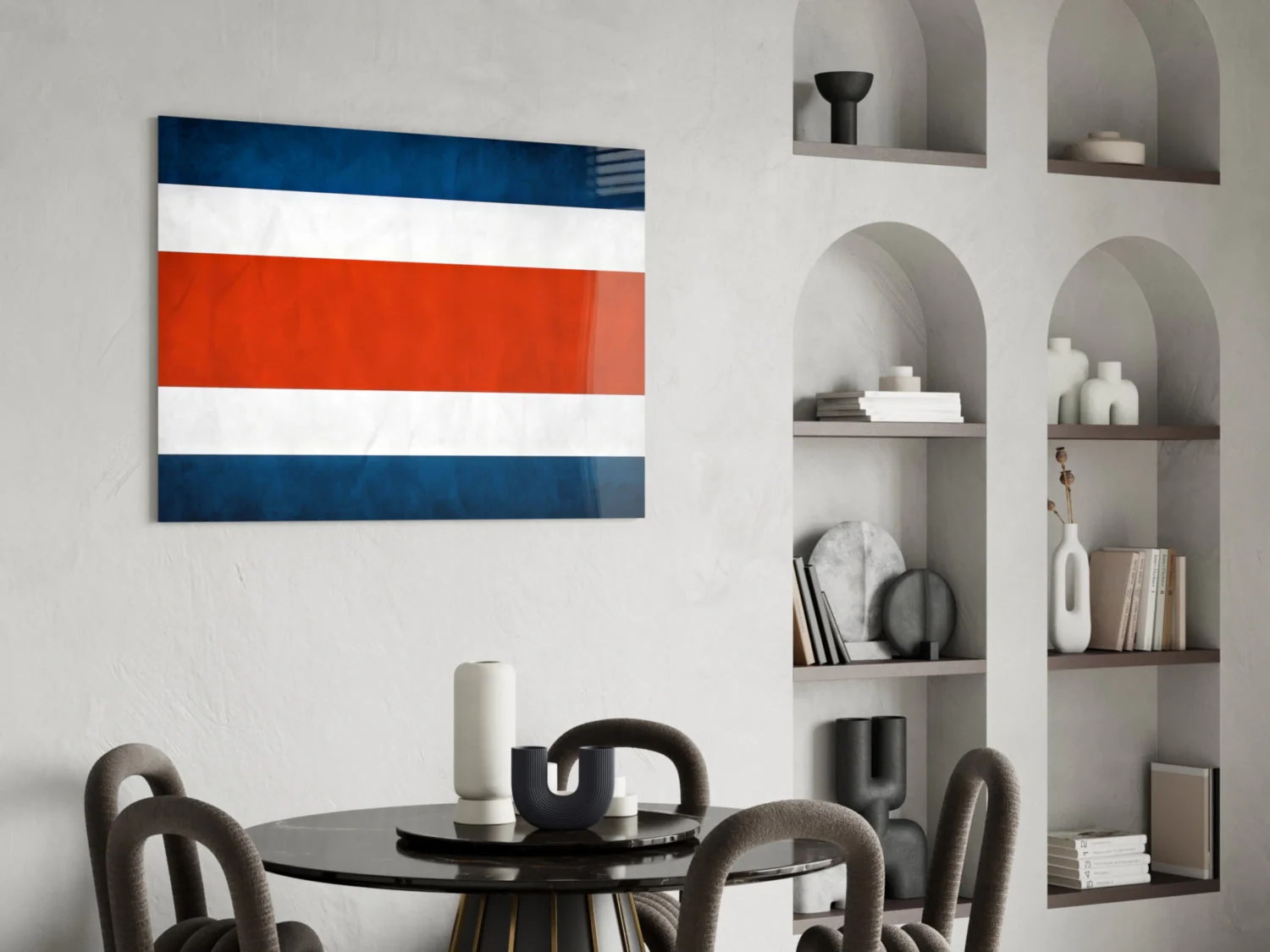 Thailand Flag Wall Art Glass Wall Art - Image 6