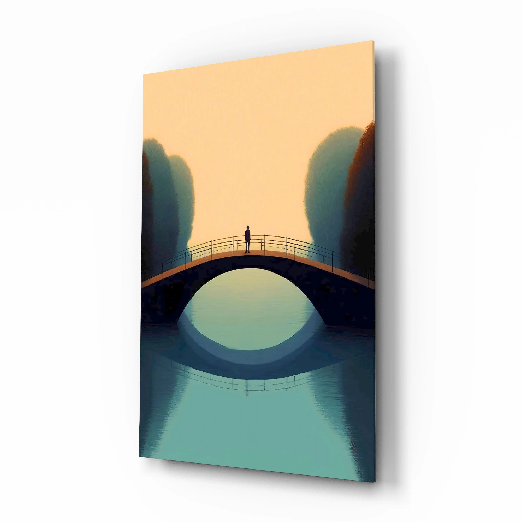 Picturesque Scenery Glass Wall Art