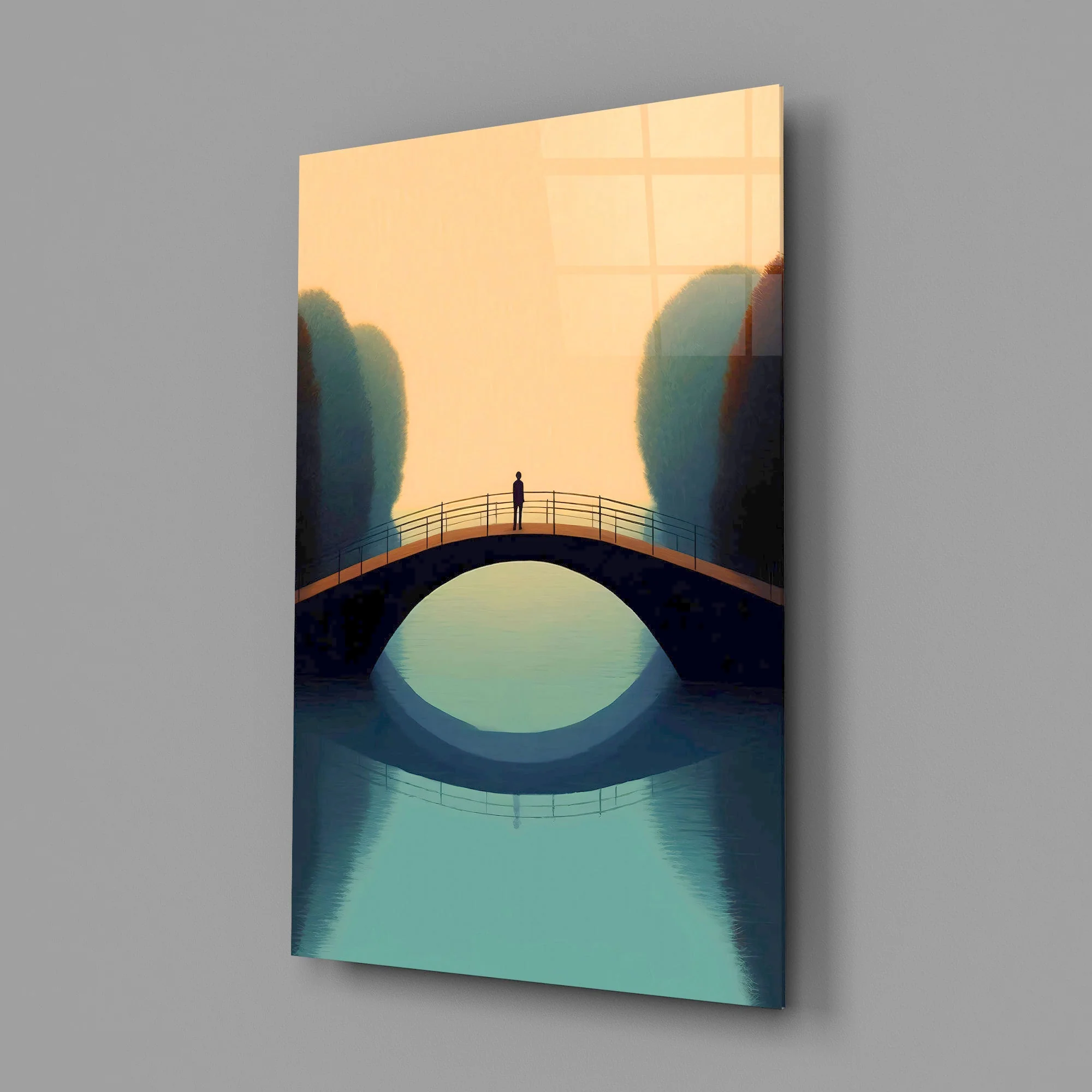 Picturesque Scenery Glass Wall Art - Image 2