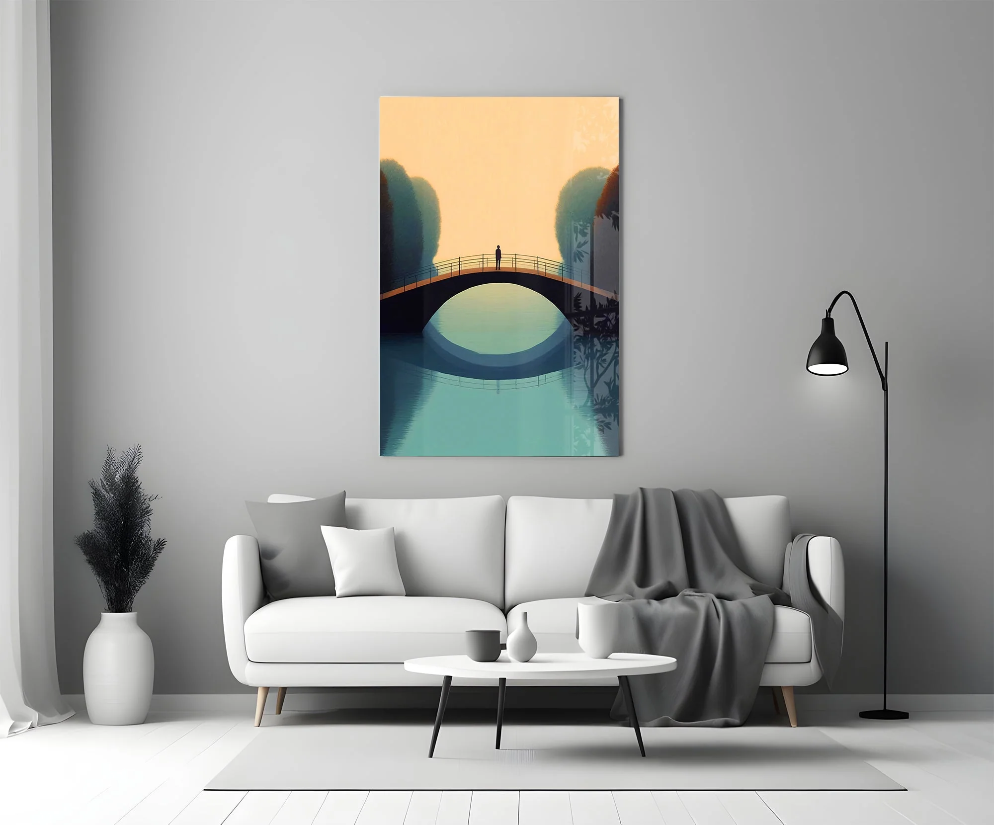 Picturesque Scenery Glass Wall Art - Image 5