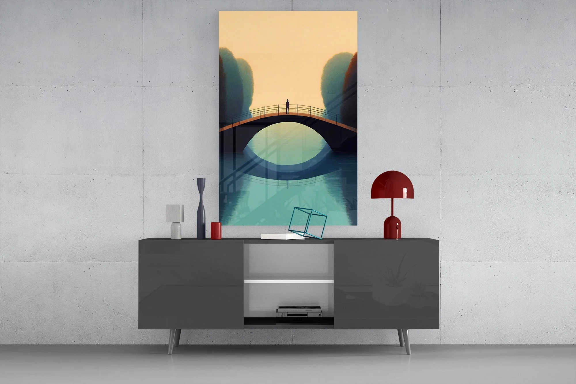 Picturesque Scenery Glass Wall Art - Image 8