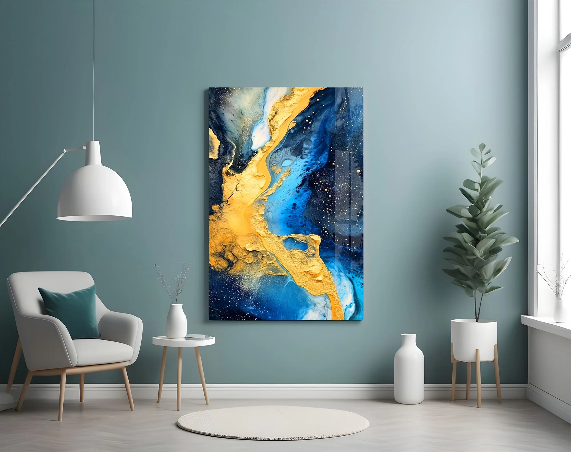 Vivid Artwork Glass Wall Art - Image 4