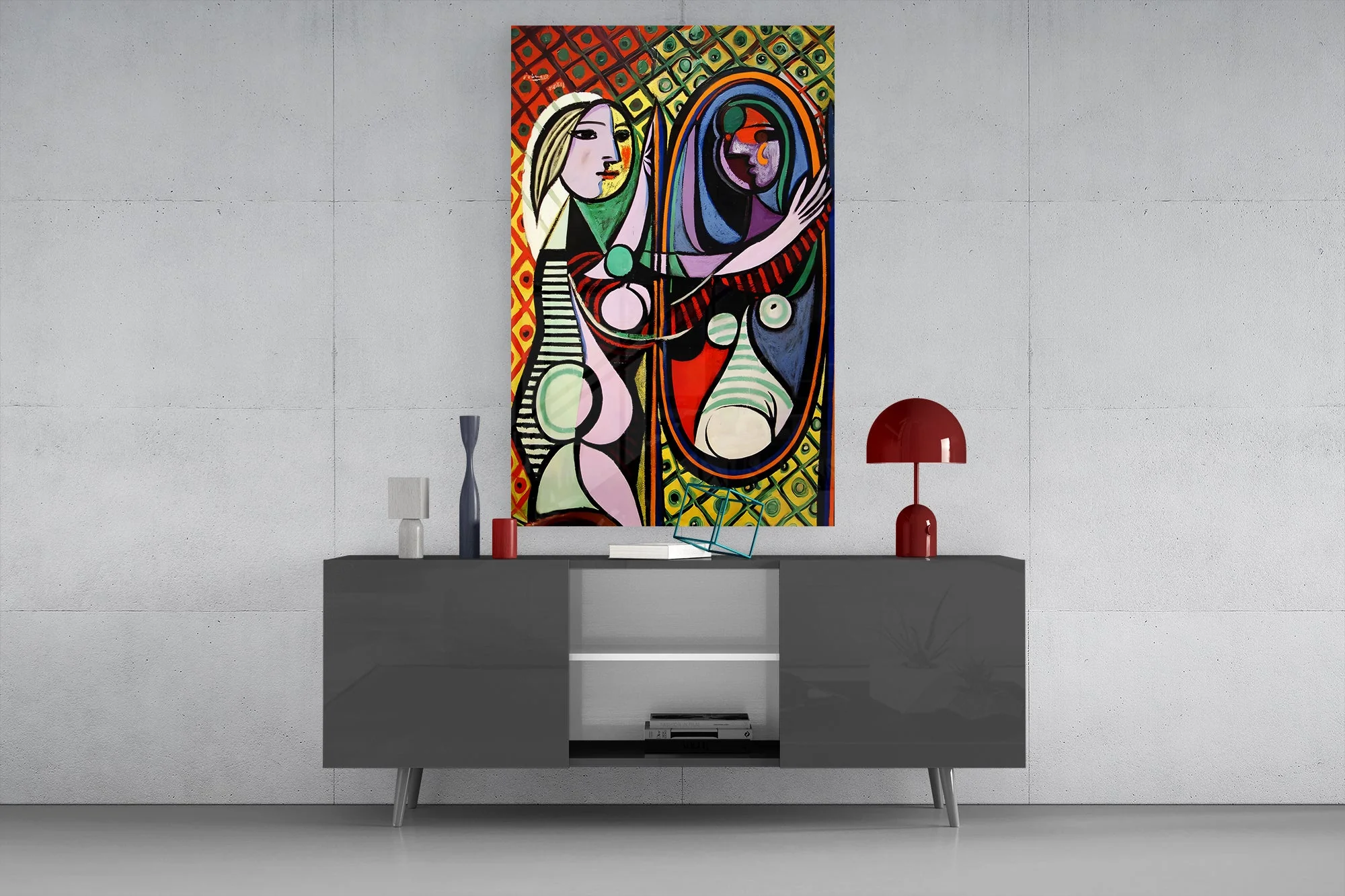 Vivid Artwork Glass Wall Art - Image 8