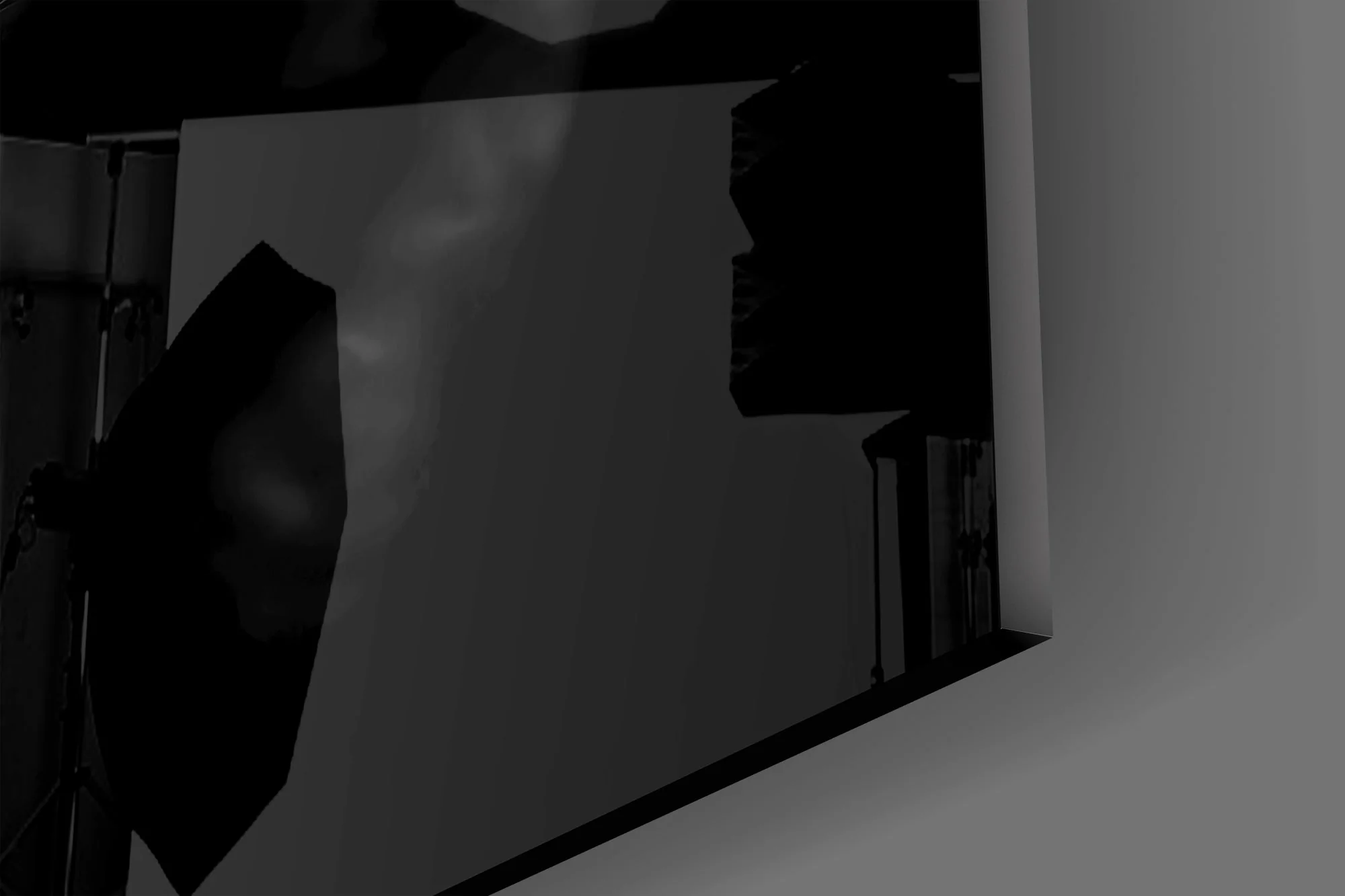 Wolf Glass Wall Art - Image 3