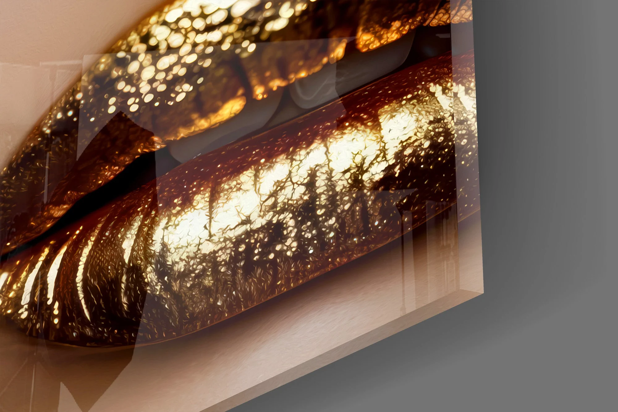 Vintage Glass Wall Art - Image 3