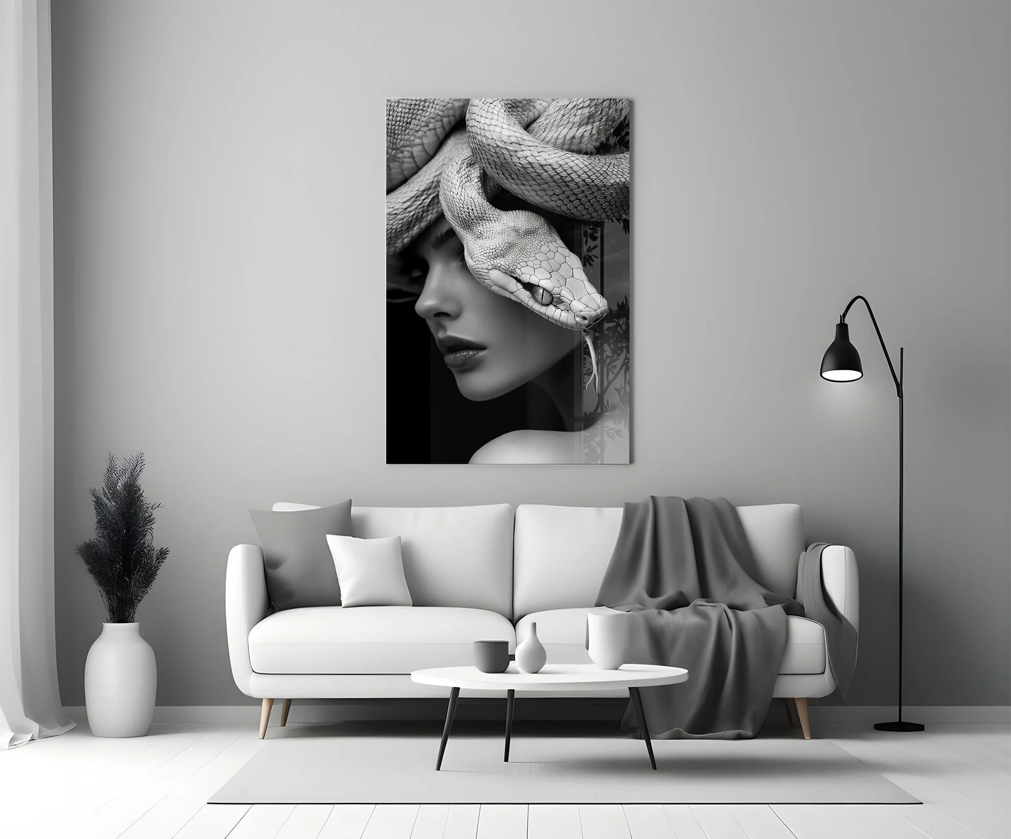 Snake Wall Art Glass Wall Art - Image 5