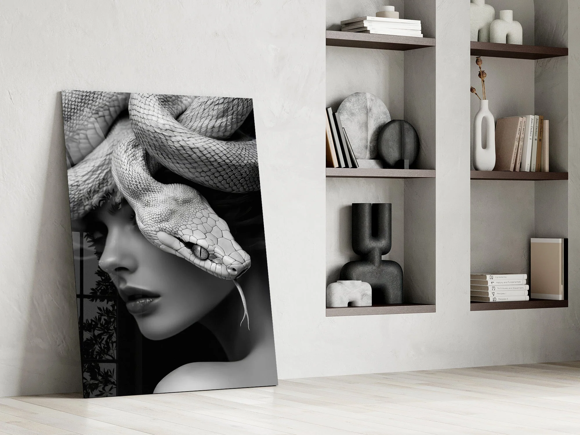 Snake Wall Art Glass Wall Art - Image 7