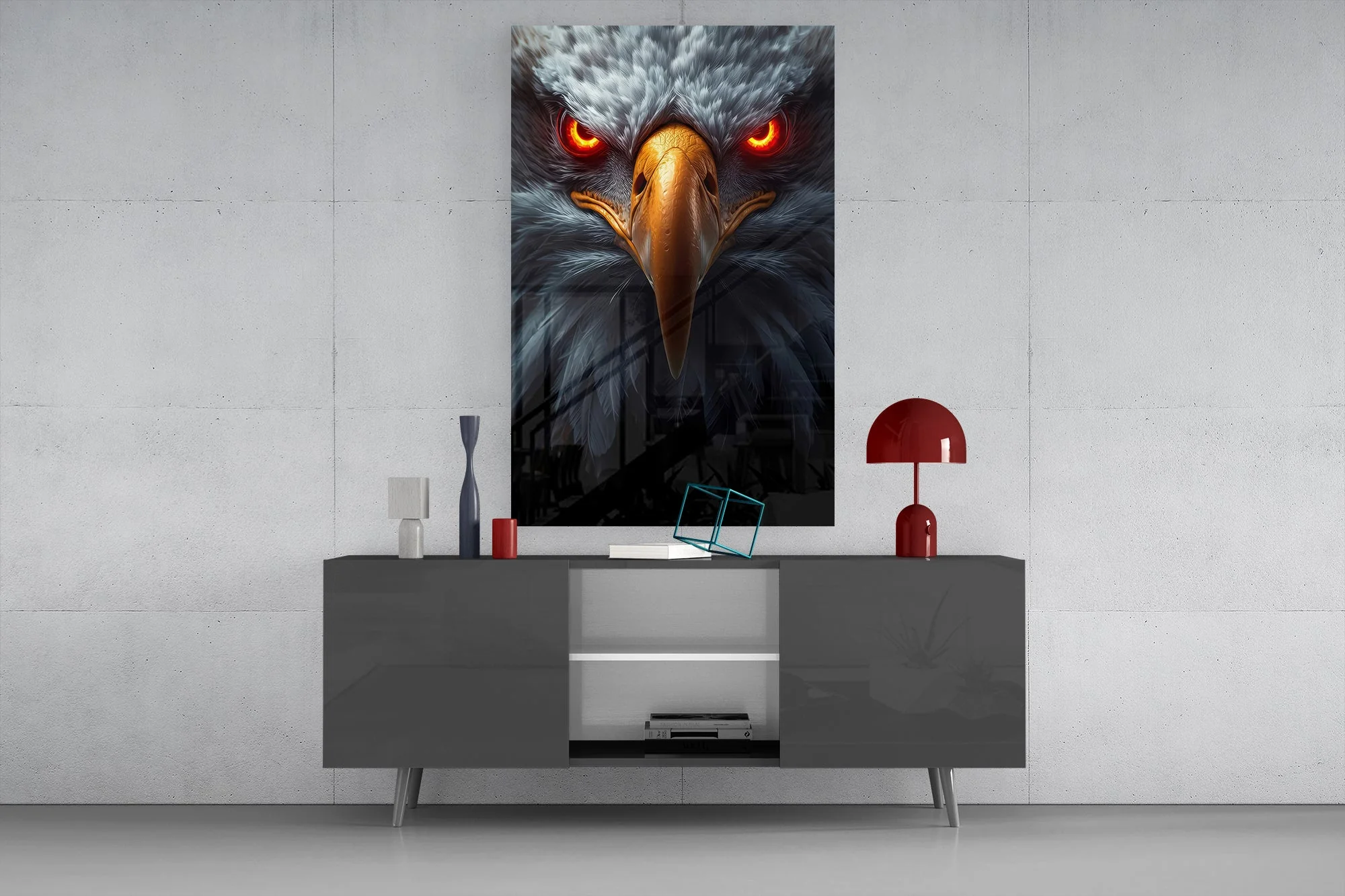 Eagle Wall Art Glass Wall Art - Image 8