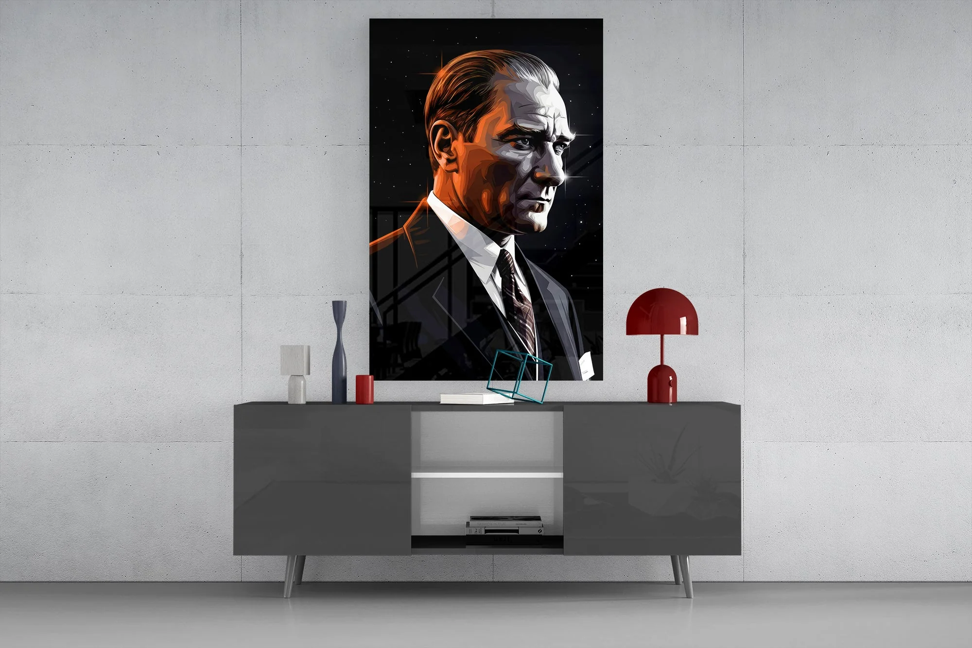 Sophisticated Movie Poster Art Glass Wall Art - Image 8