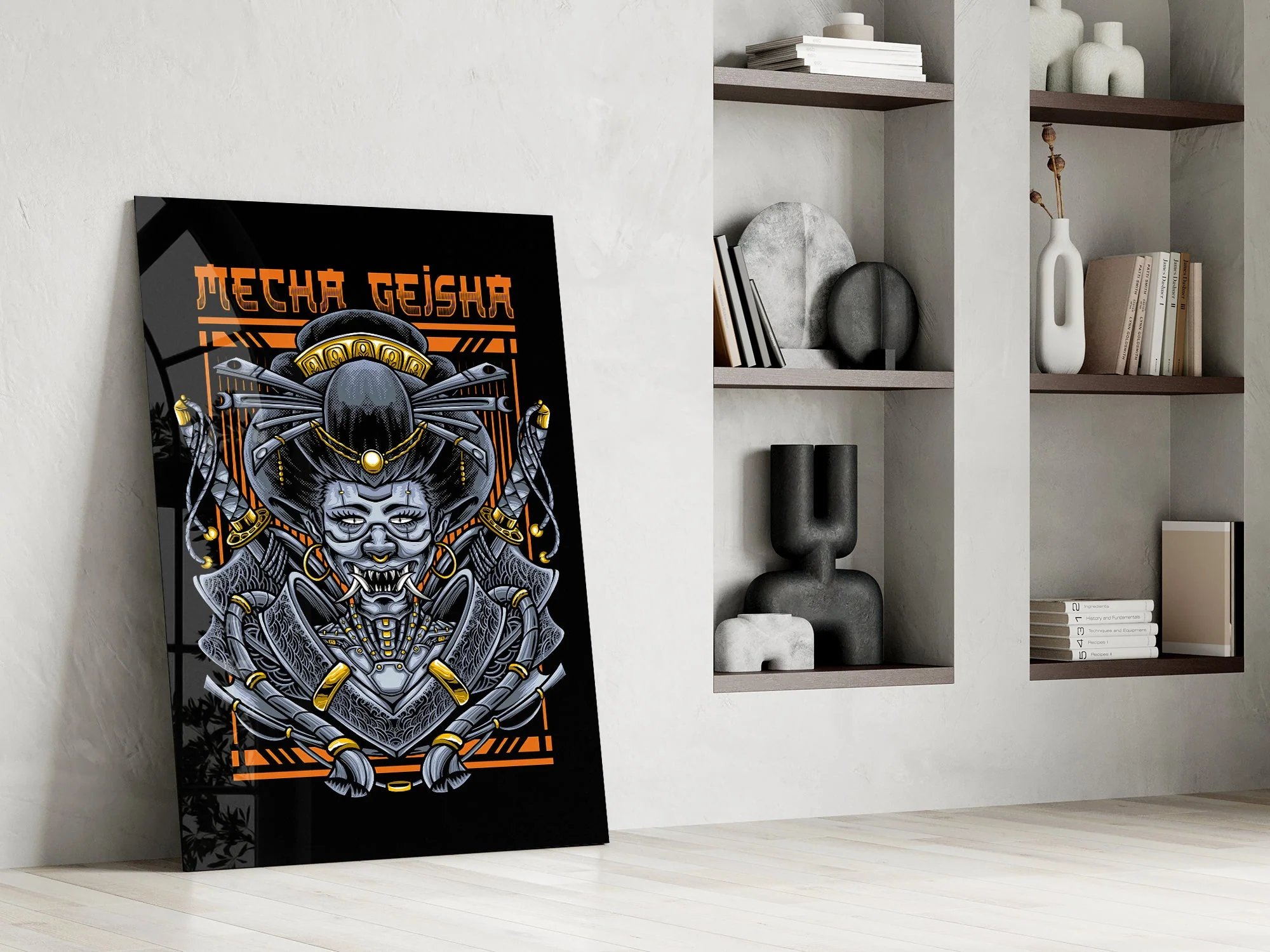 Mecha-Art Wall Decor Glass Wall Art - Image 7