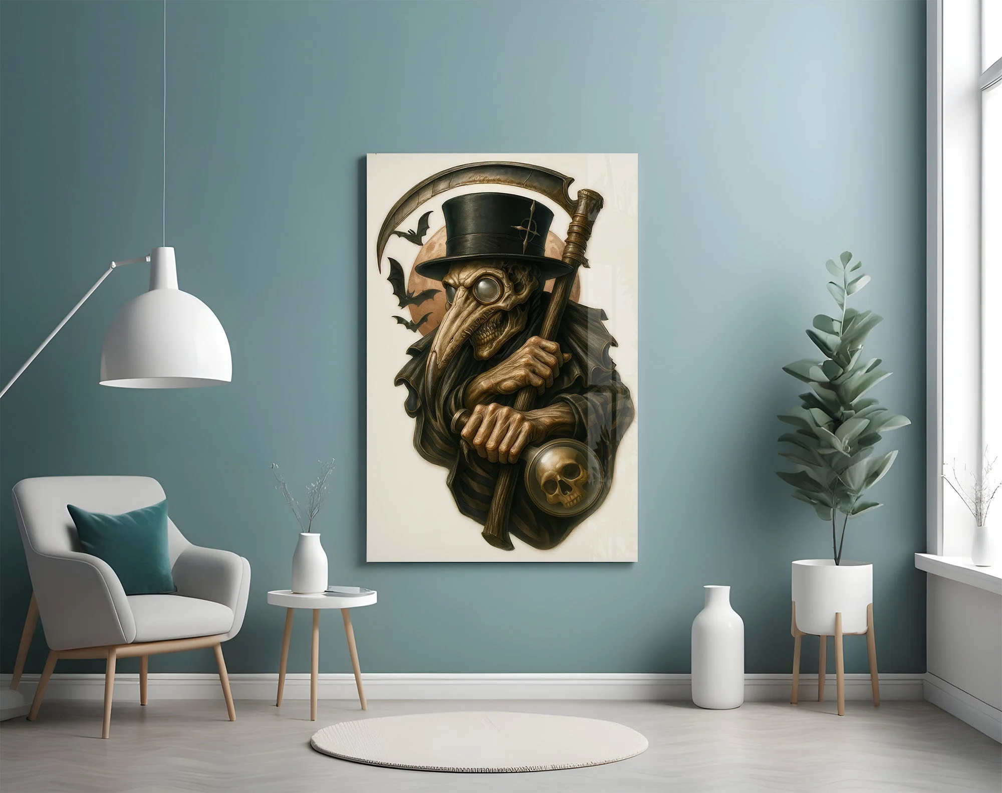 Wicked Charm Glass Wall Art - Image 4