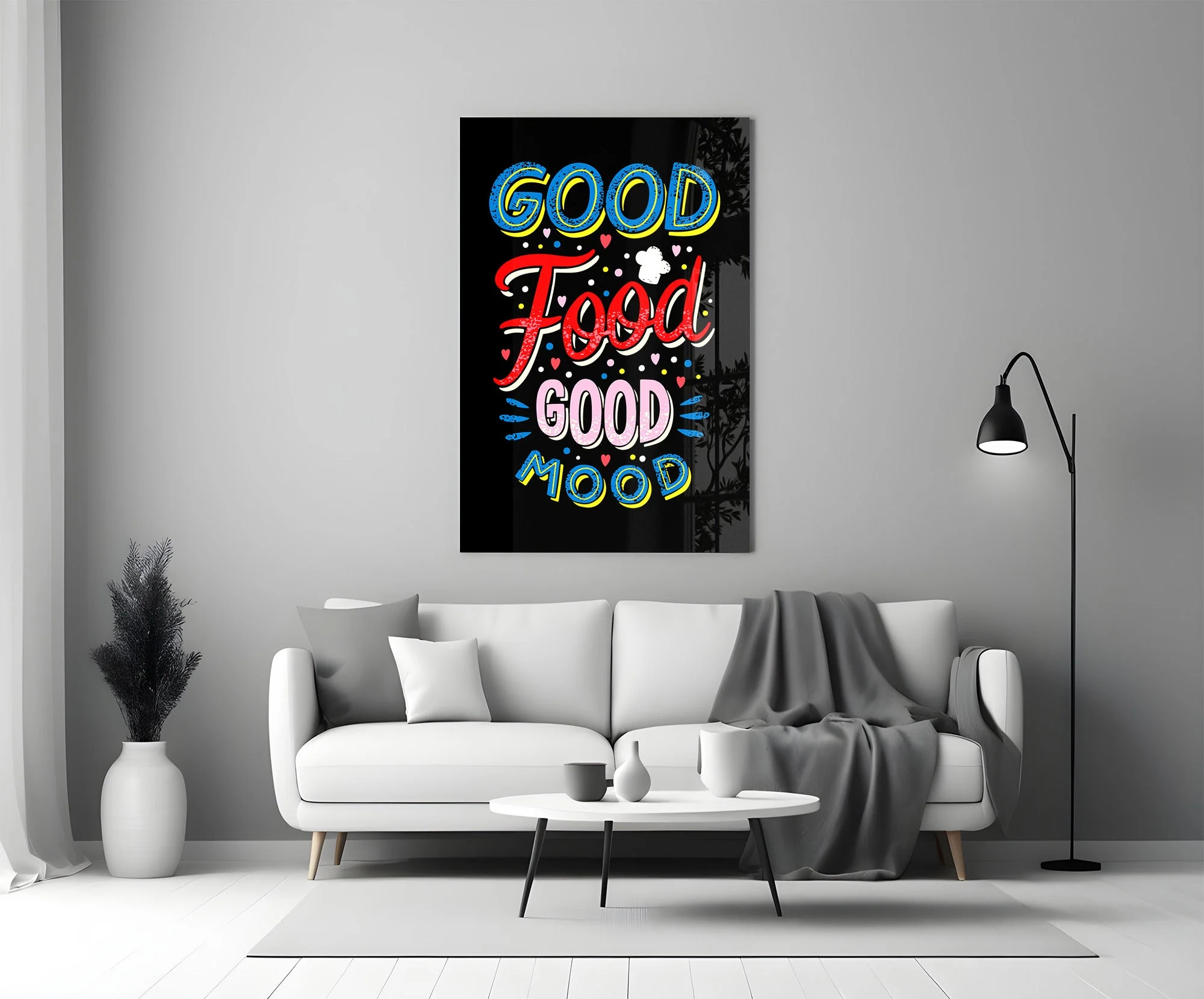 Positive Mood Glass Wall Art - Image 5
