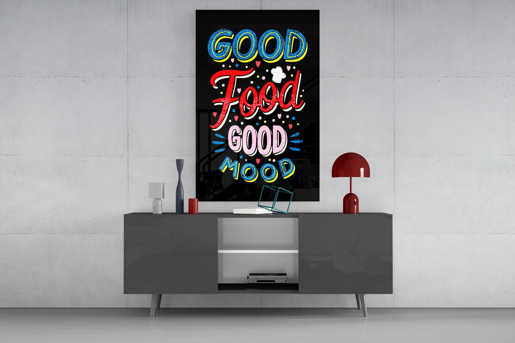 Positive Mood Glass Wall Art - Image 8