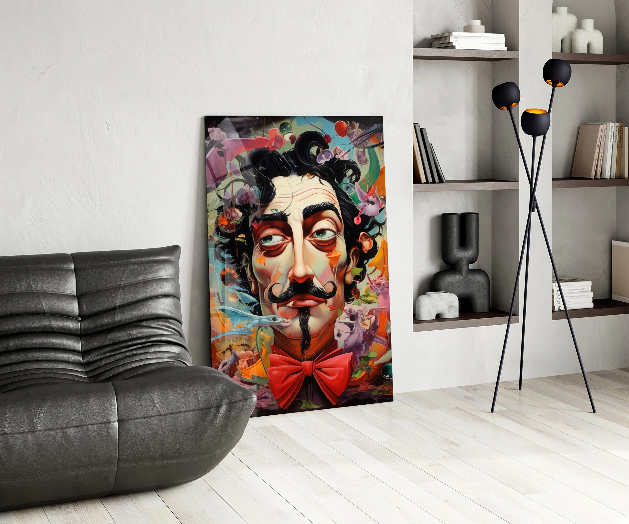Ethereal Dreamscape Portrait Glass Wall Art - Image 6