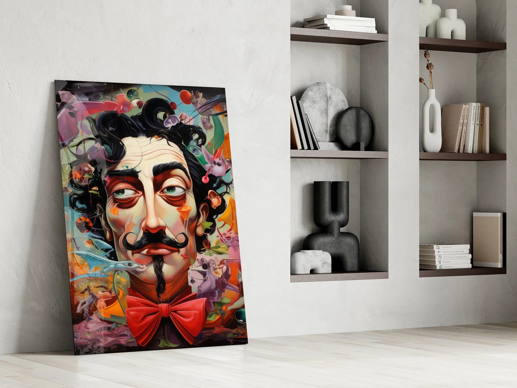 Ethereal Dreamscape Portrait Glass Wall Art - Image 7