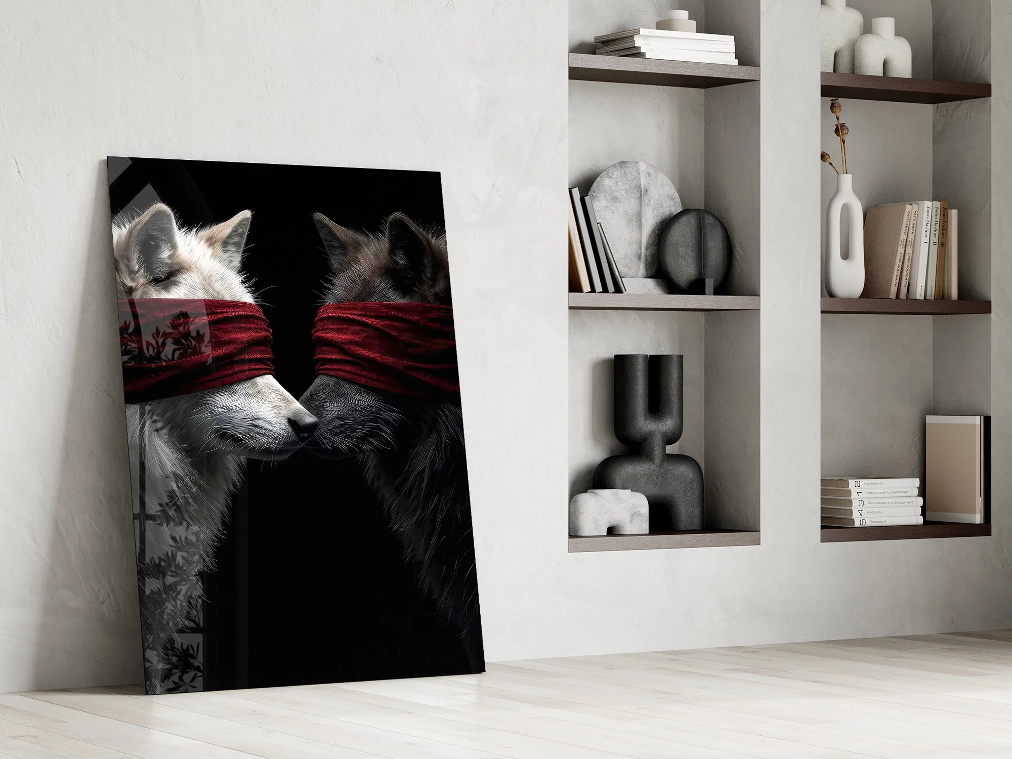 Striking Canine Artwork Glass Wall Art - Image 7