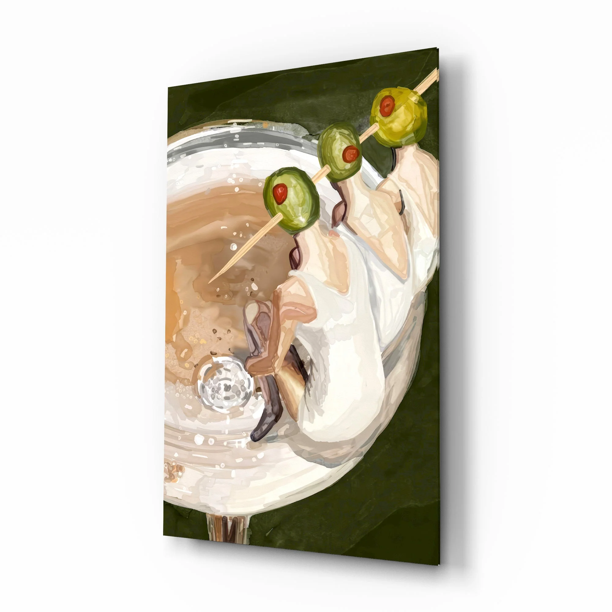 Cocktail Artwork Glass Wall Art