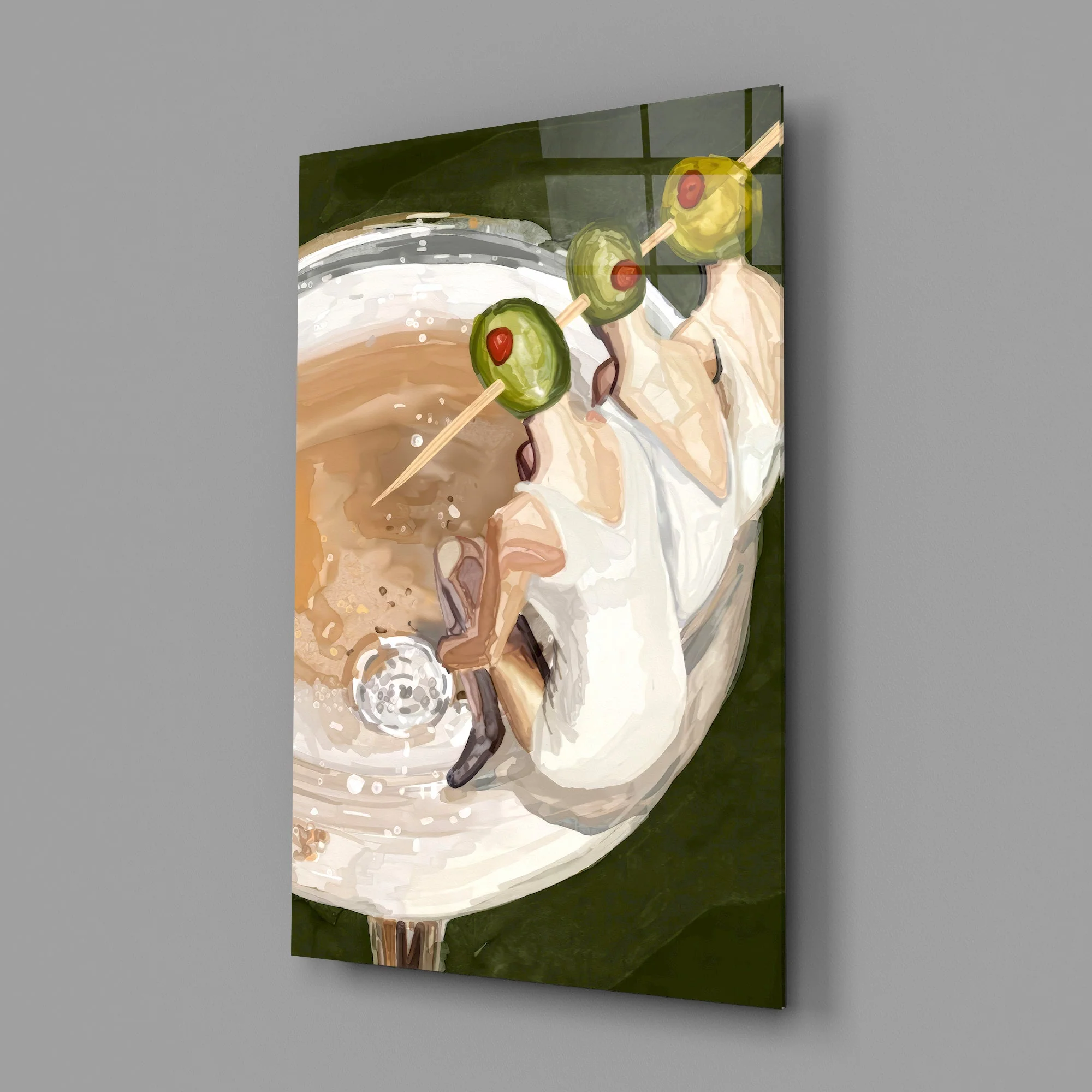 Cocktail Artwork Glass Wall Art - Image 2