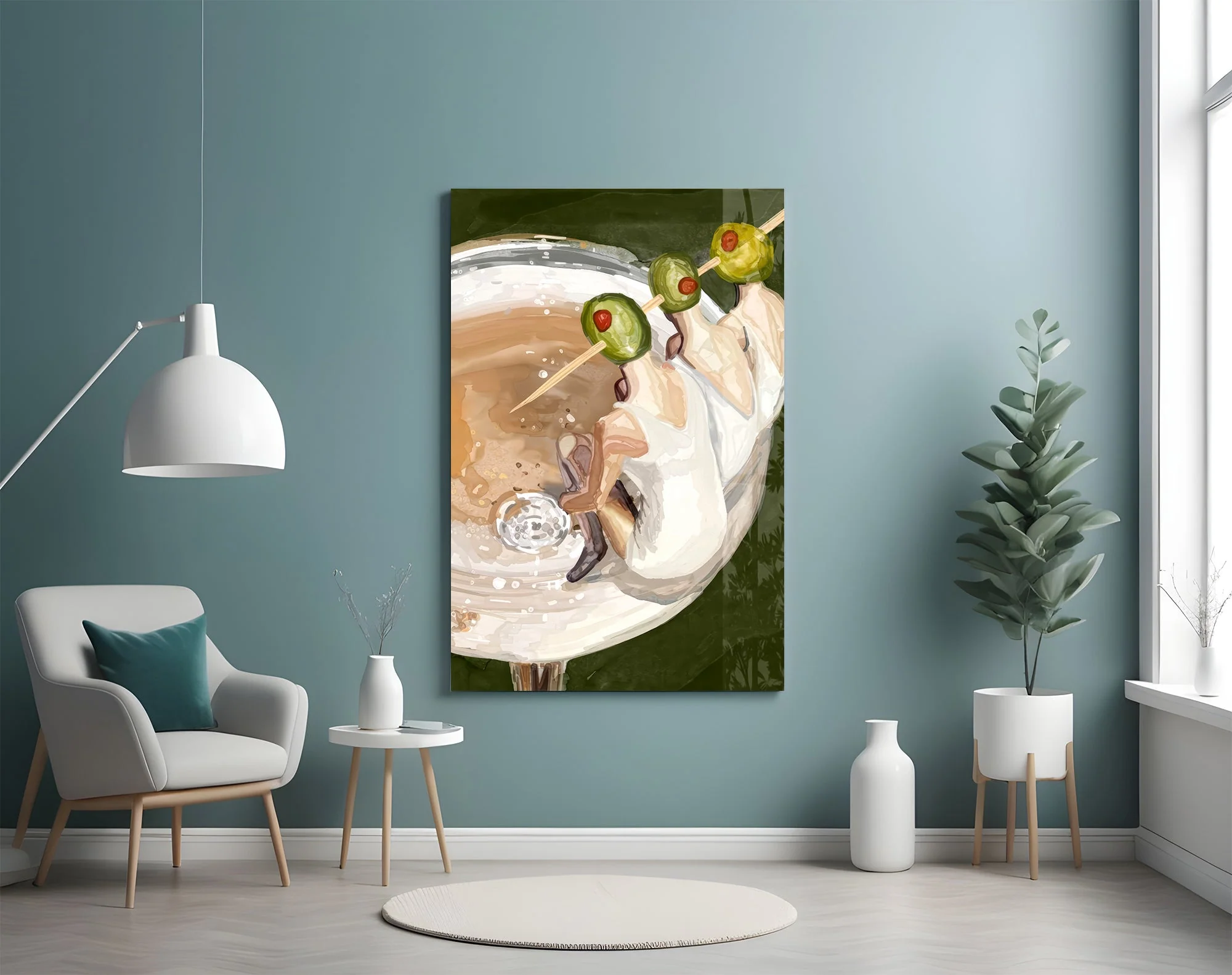 Cocktail Artwork Glass Wall Art - Image 4