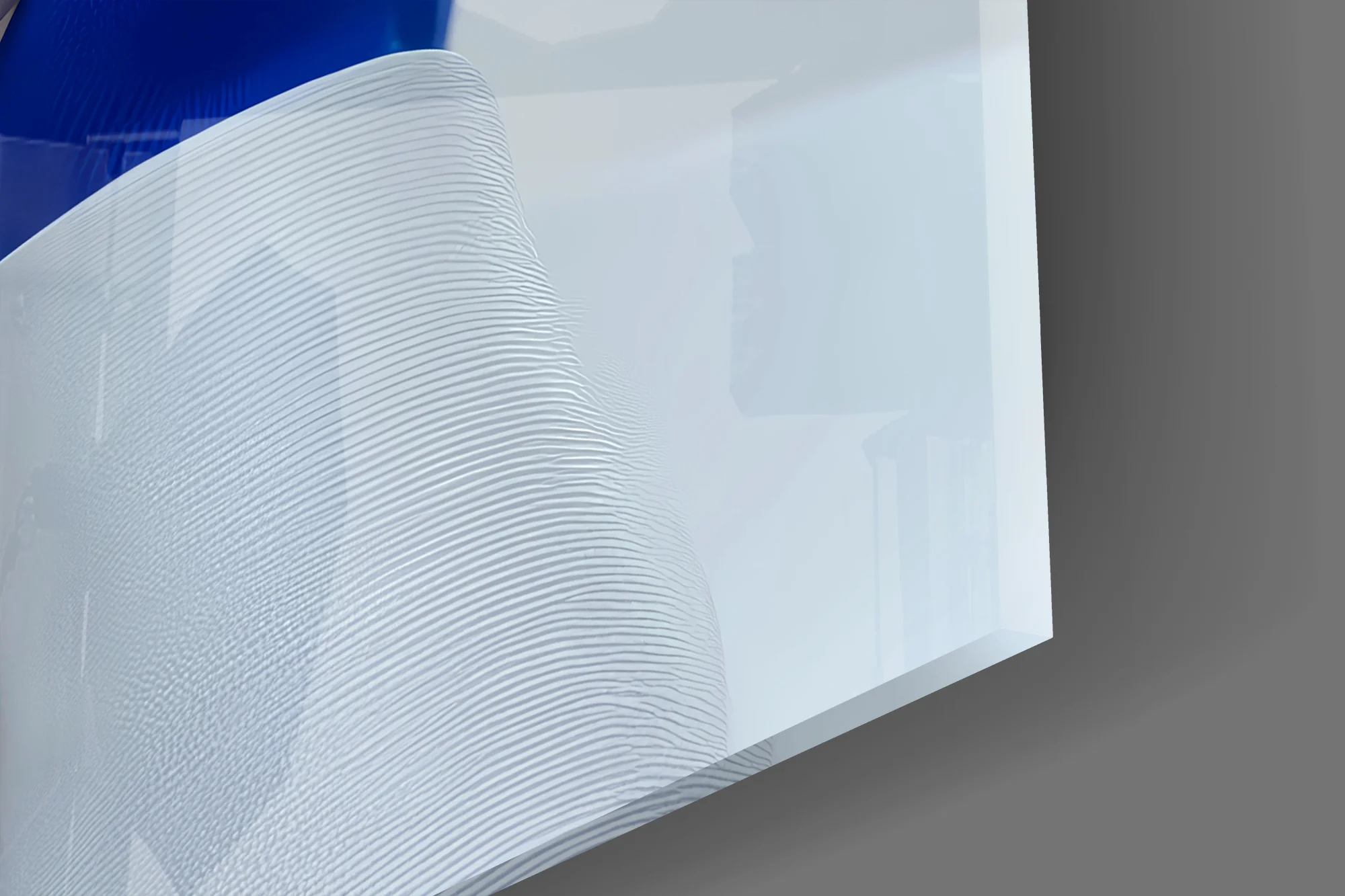 Blindfolded Serenity Glass Wall Art - Image 3