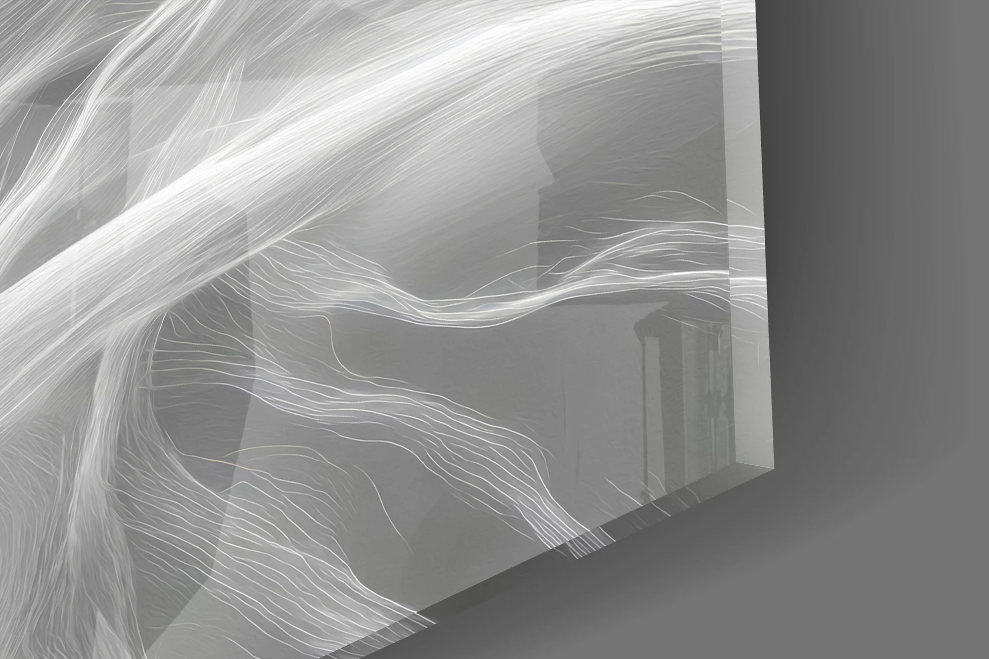 Ethereal Wind Glass Wall Art - Image 3