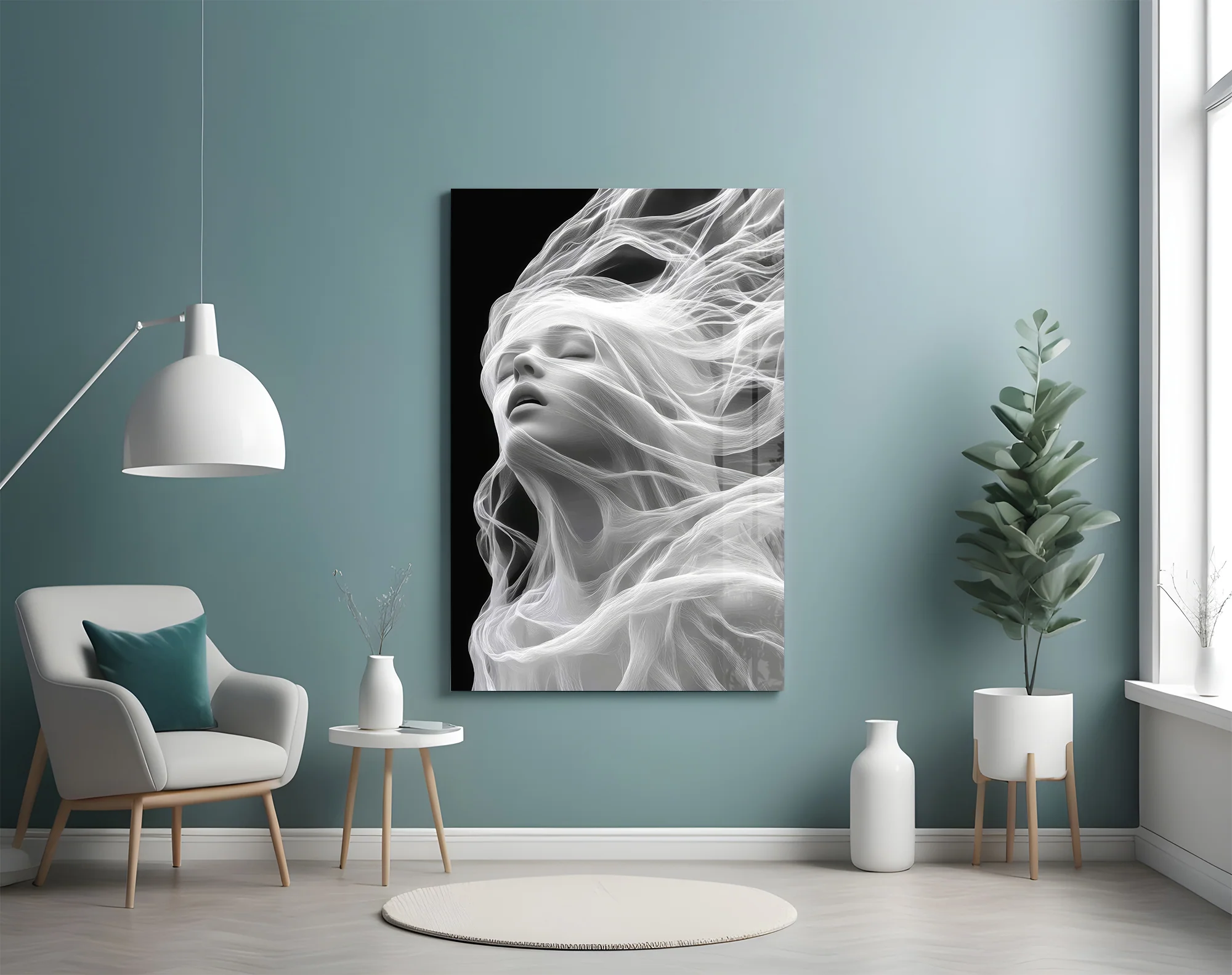 Ethereal Wind Glass Wall Art - Image 4