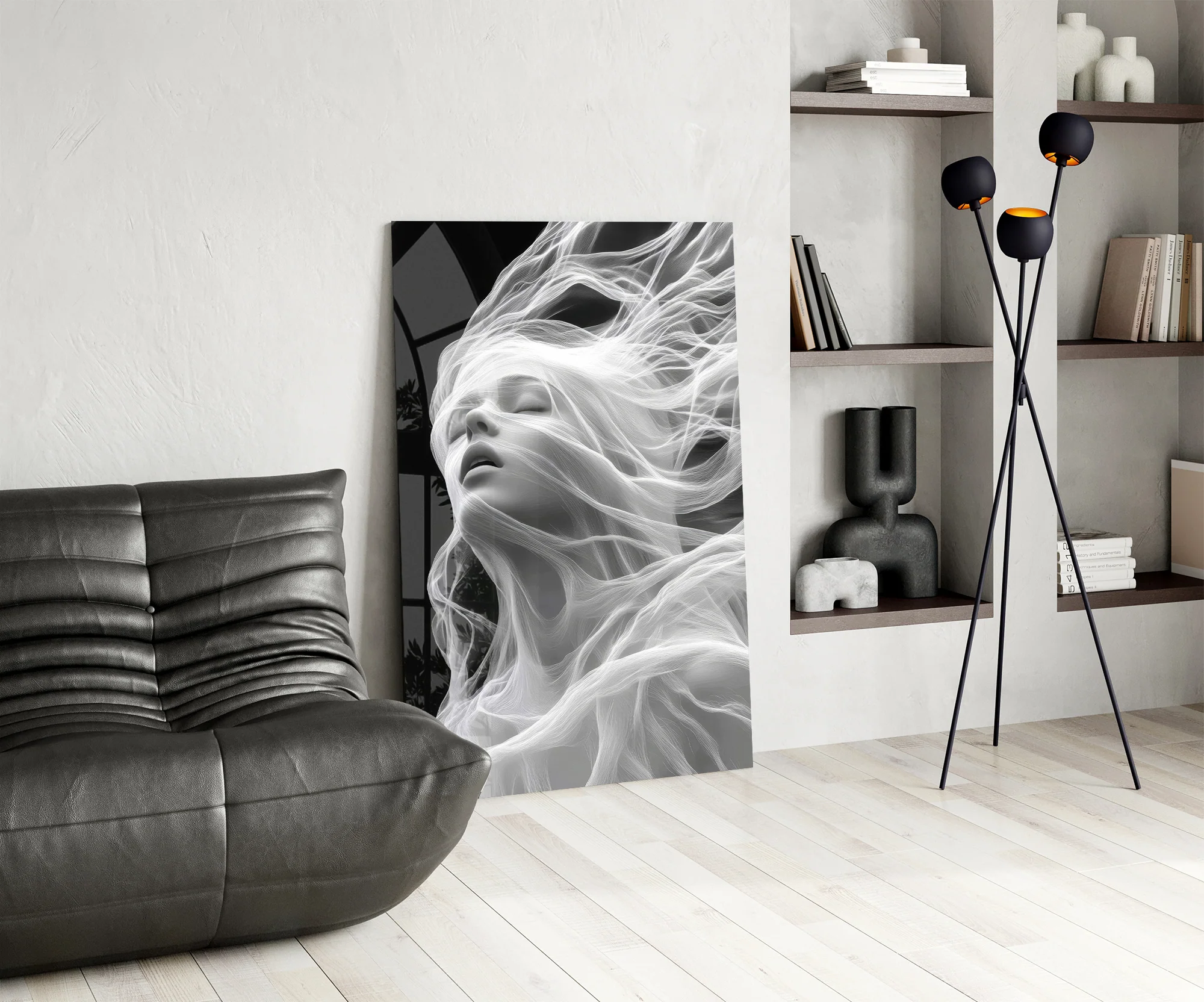 Ethereal Wind Glass Wall Art - Image 6