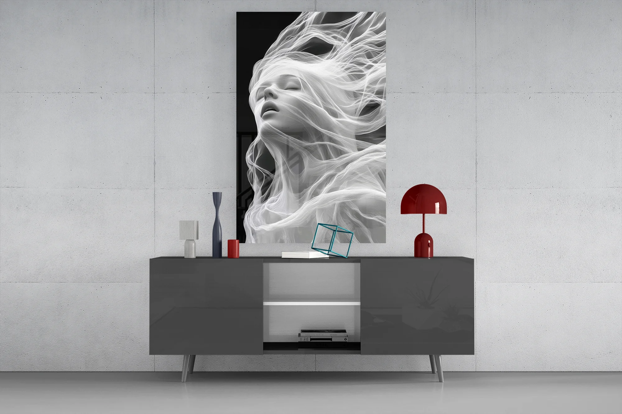Ethereal Wind Glass Wall Art - Image 8