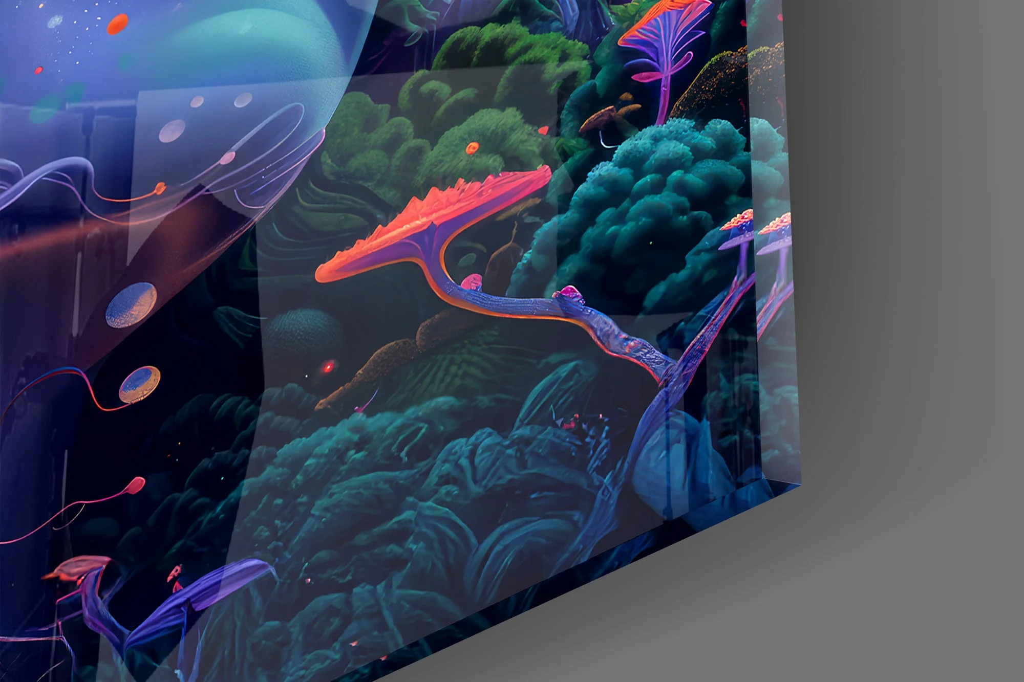 Digital Art Wall Decor Glass Wall Art - Image 3