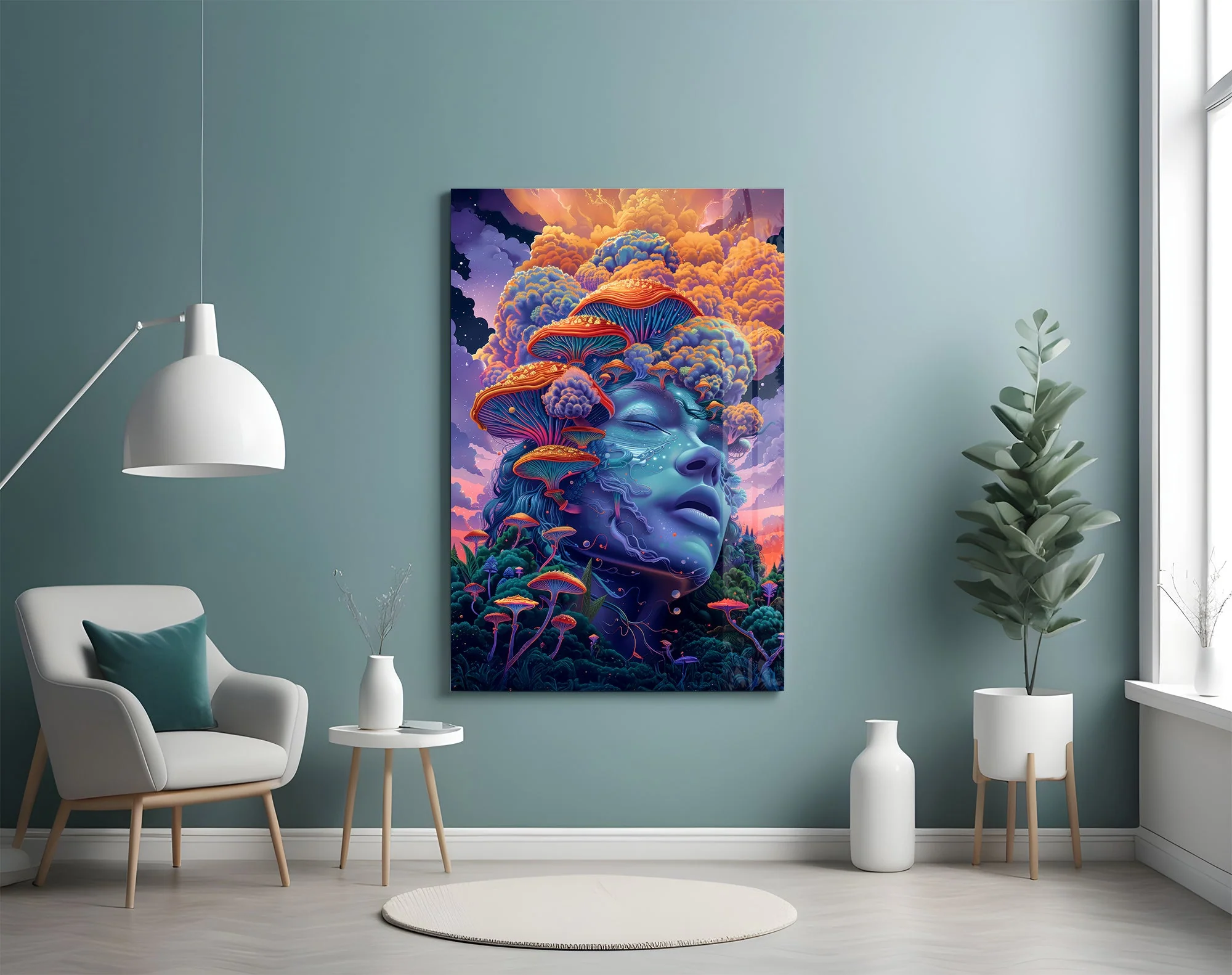 Digital Art Wall Decor Glass Wall Art - Image 4