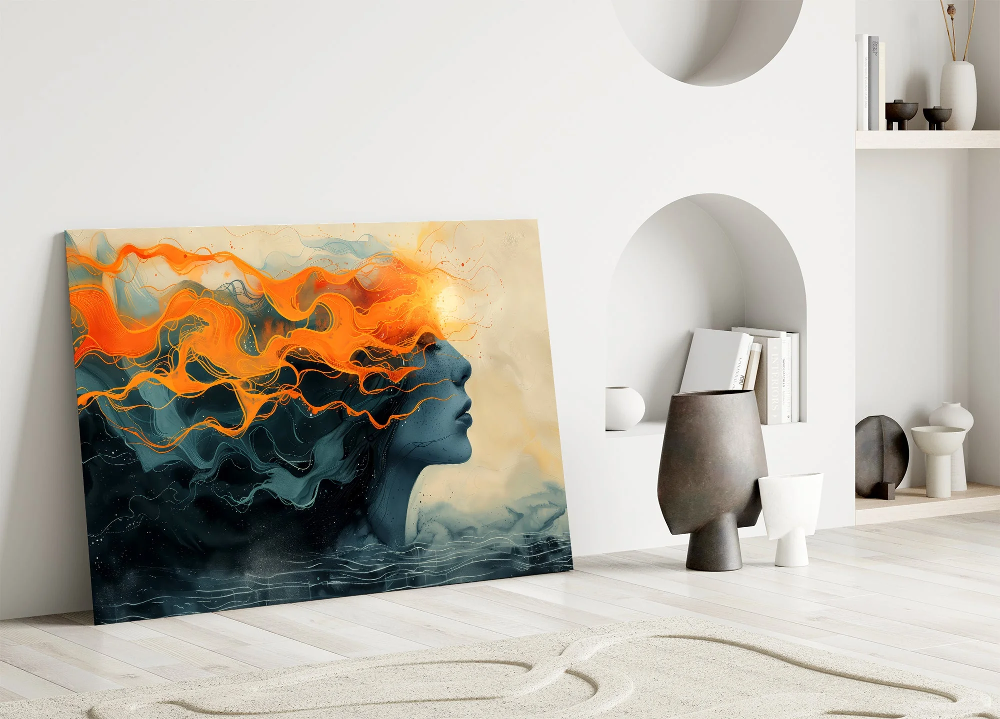 Cosmic Vision Glass Wall Art - Image 5