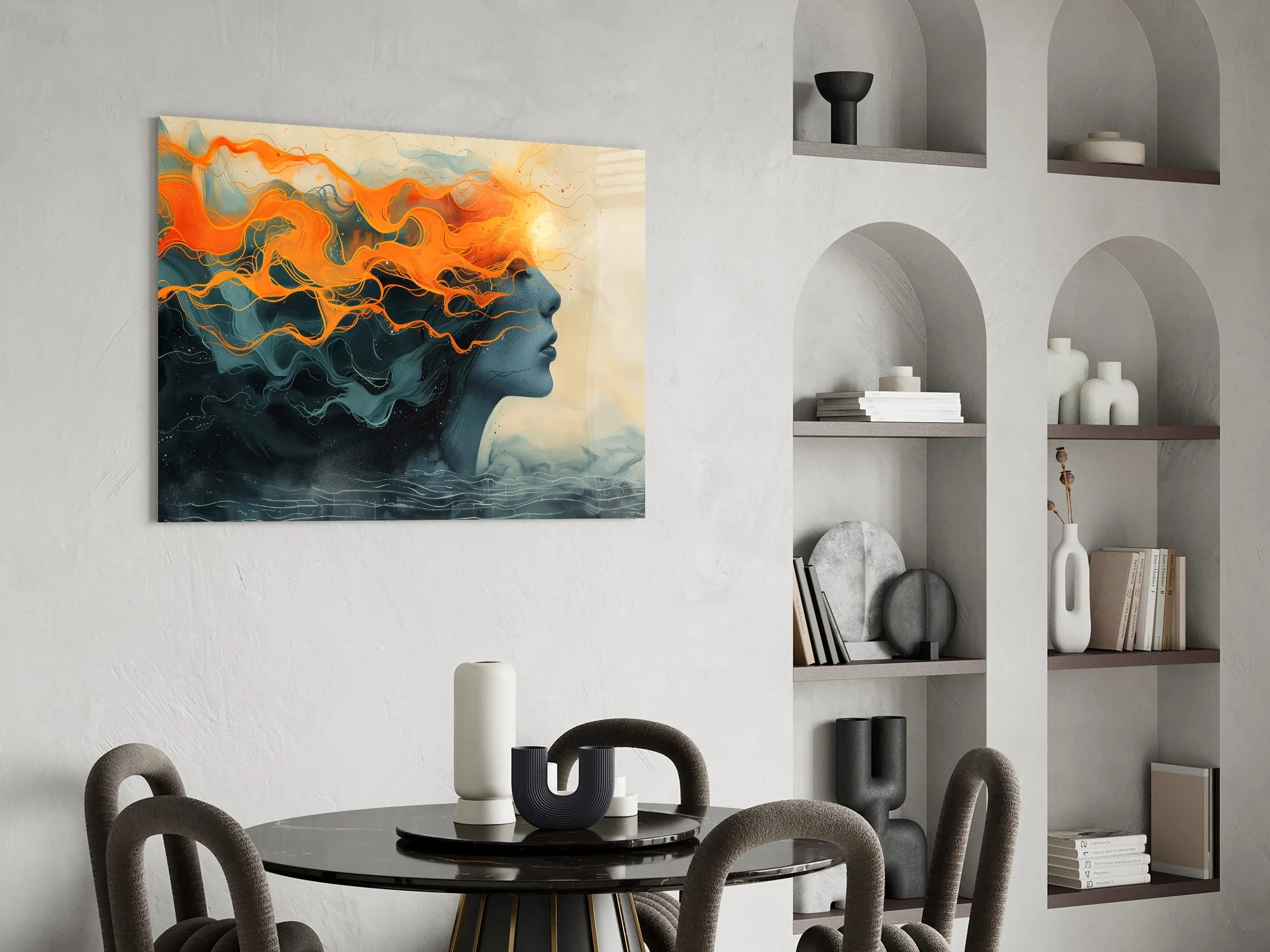 Cosmic Vision Glass Wall Art - Image 6