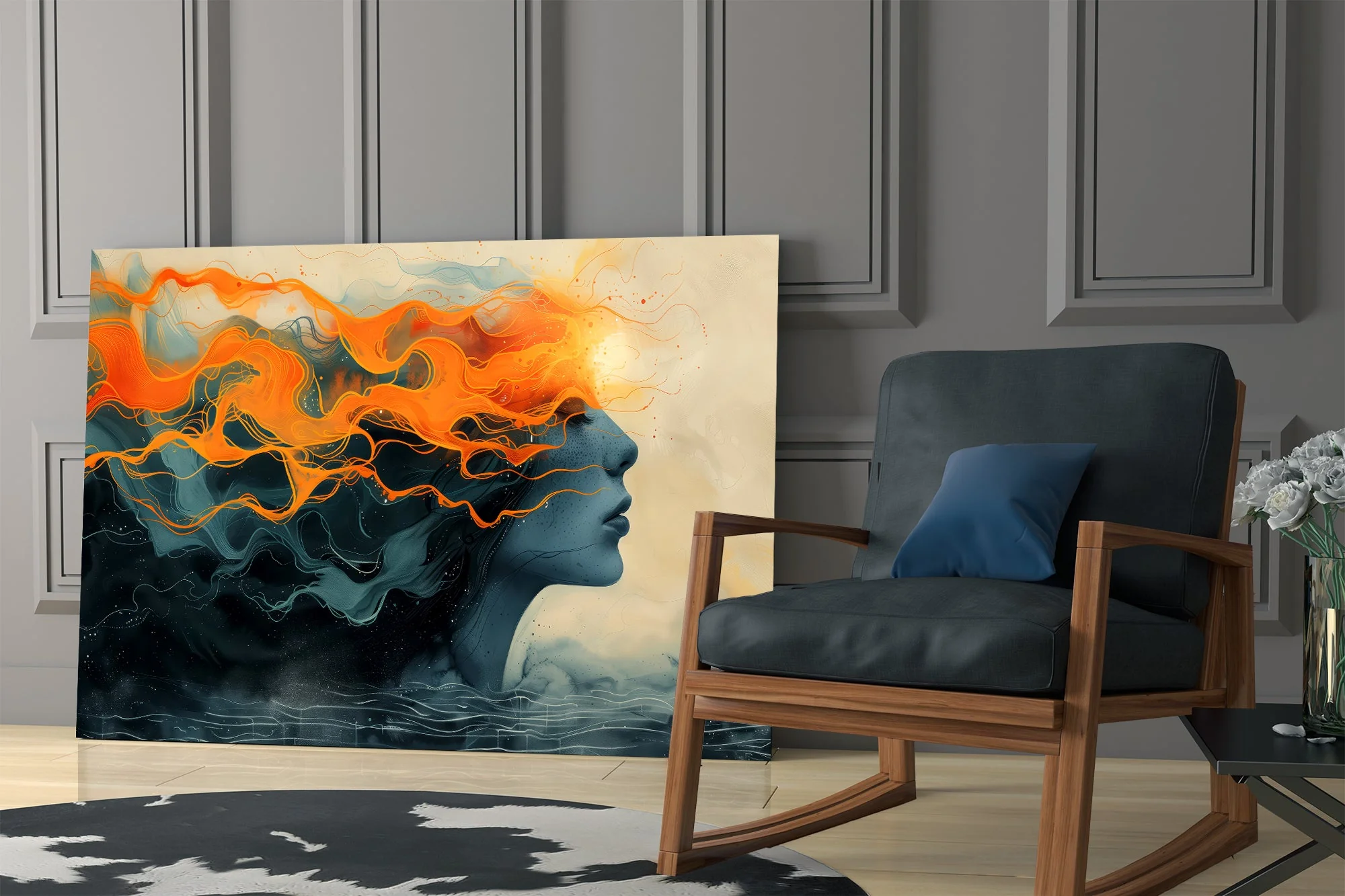 Cosmic Vision Glass Wall Art - Image 7