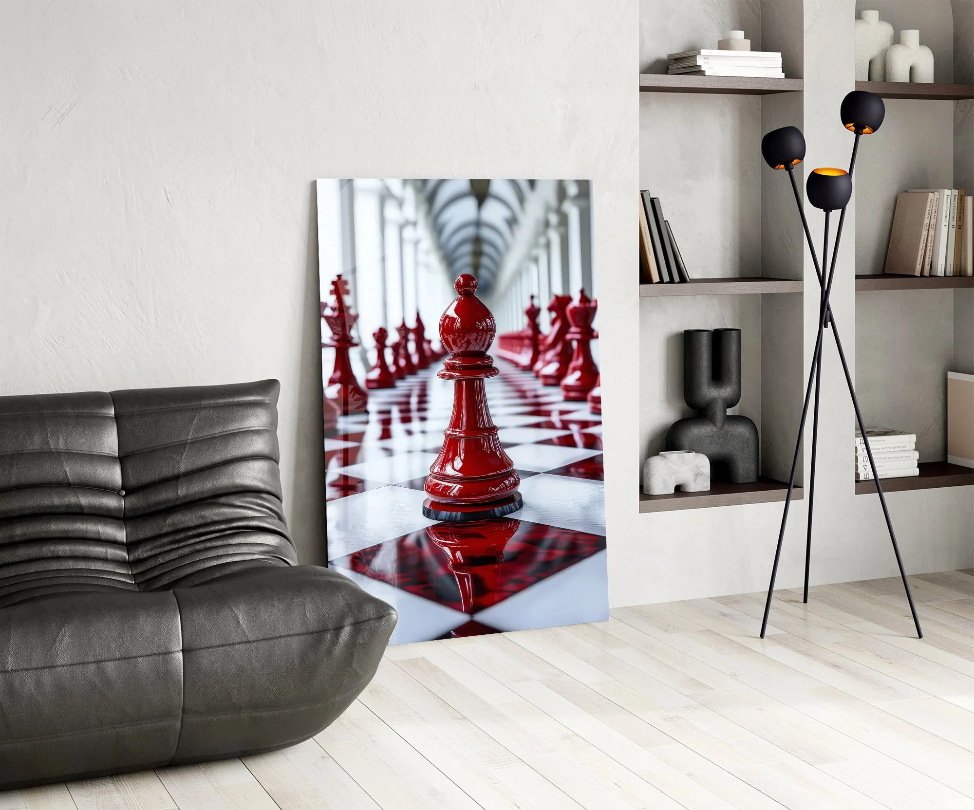 Chess Art Glass Wall Art - Image 6