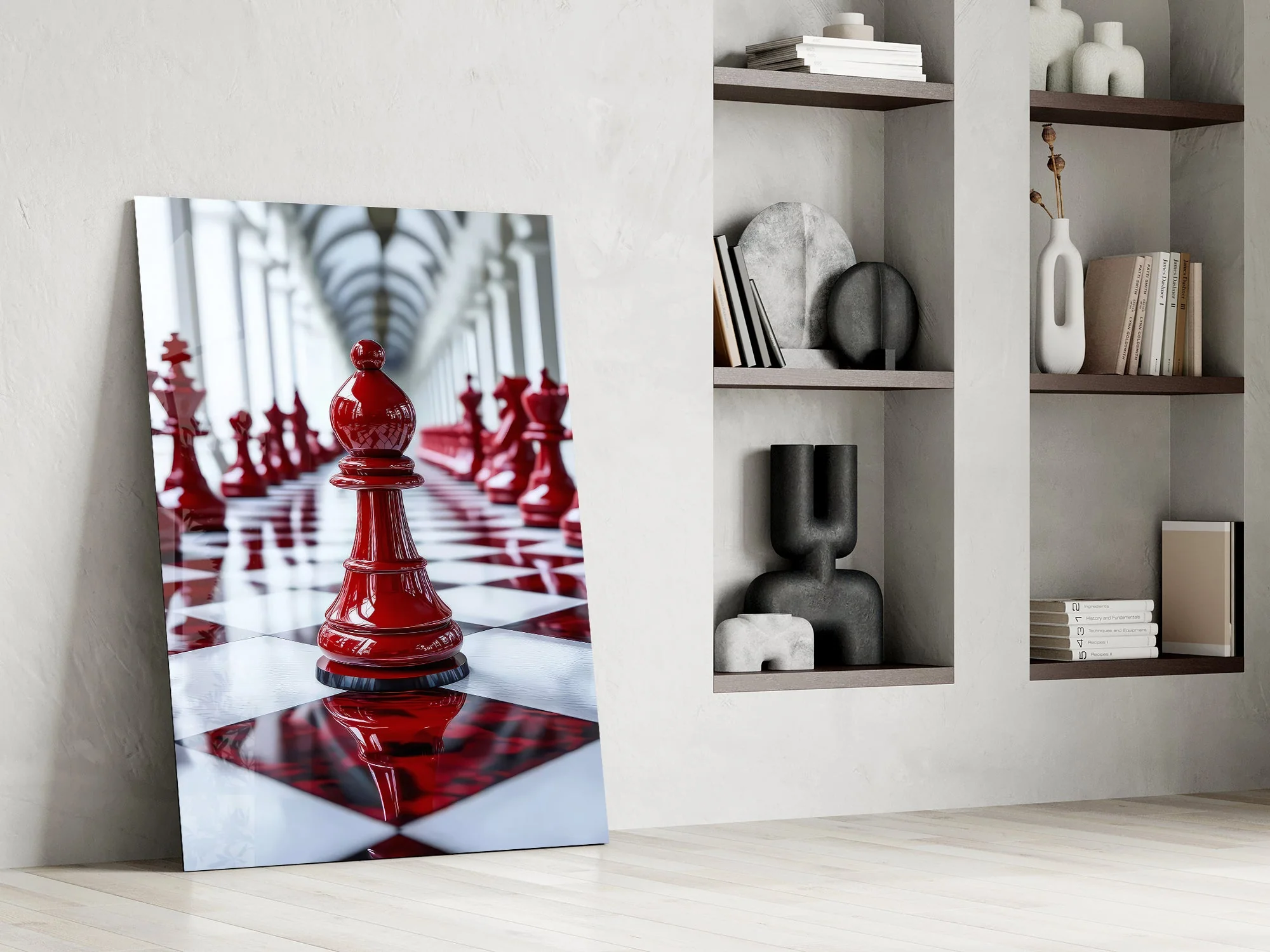 Chess Art Glass Wall Art - Image 7