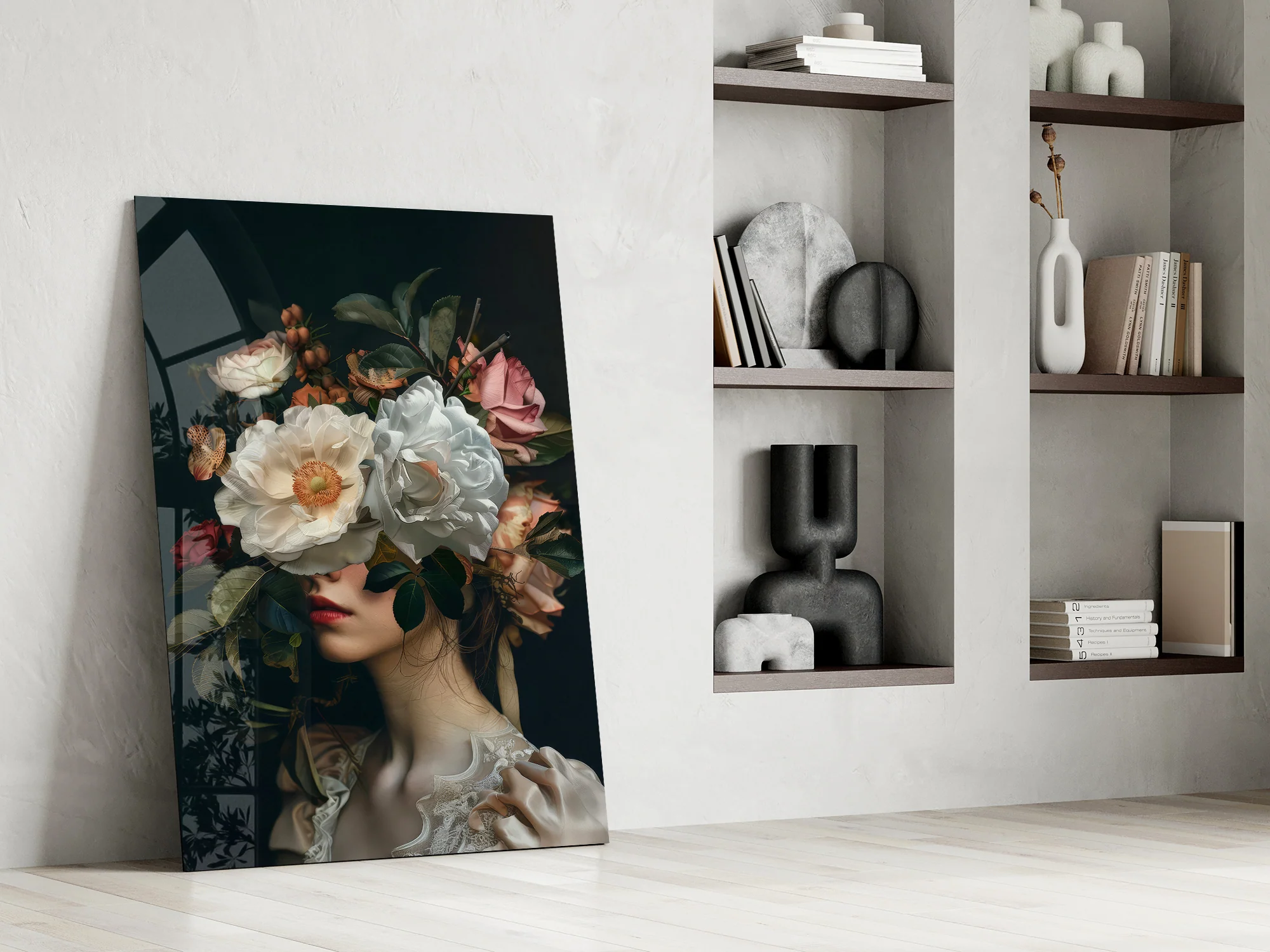 Floral Fantasy Glass Wall Art - Image 7
