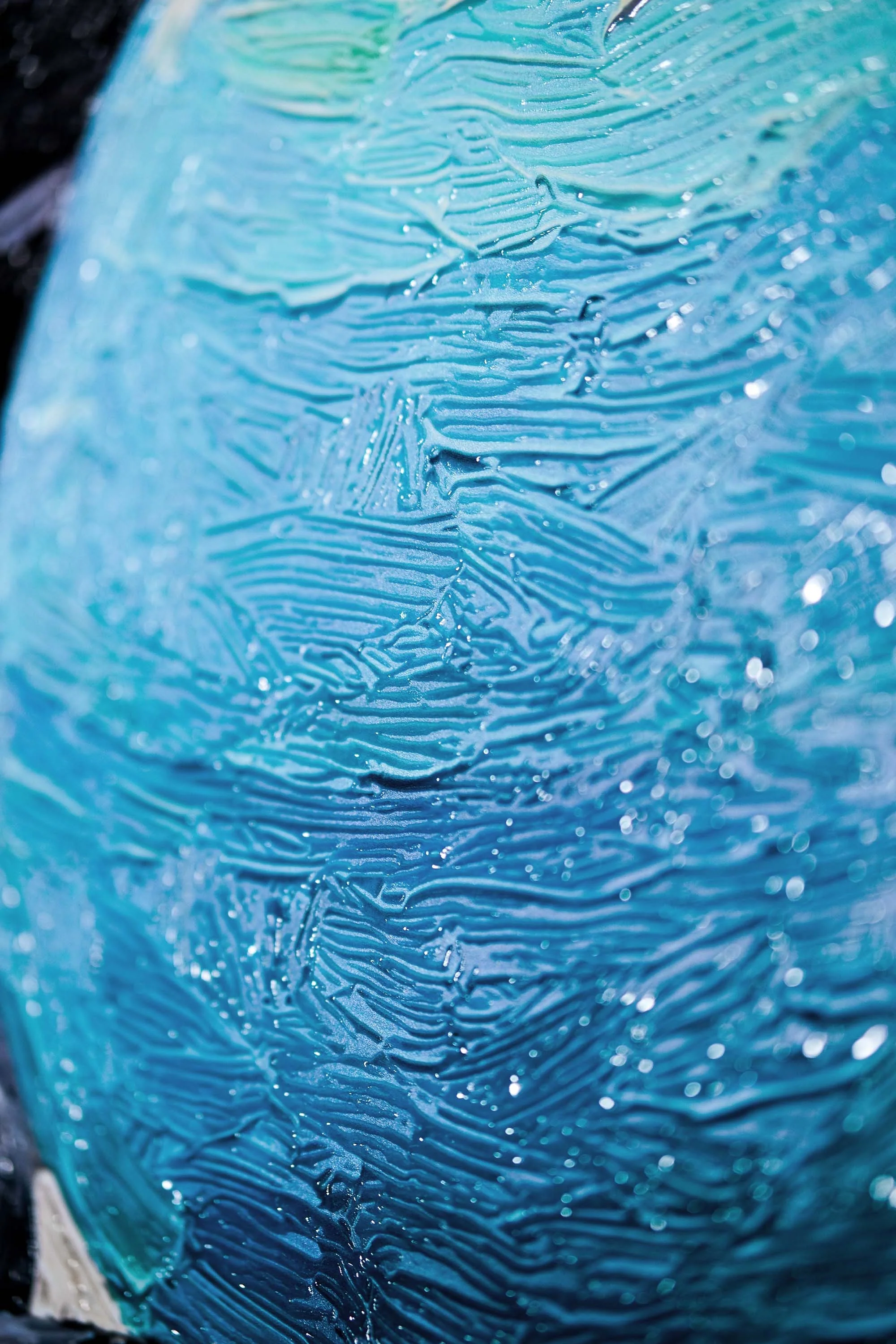 Zen Serenity Bloom — 3D Haptic Embossed High-Gloss Luxury Wall Art - Image 4